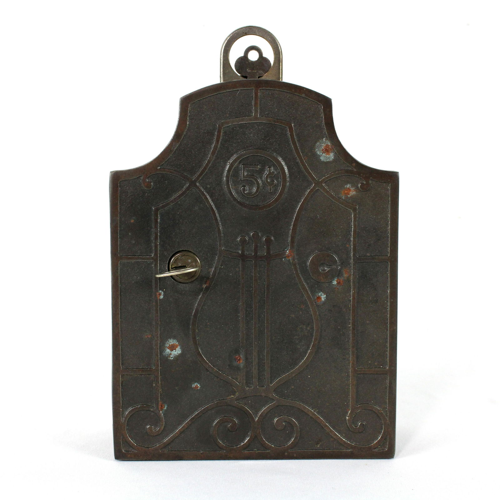 Monarch Cast Iron Coin Op Wallbox for Nickelodeon (1 of 4)