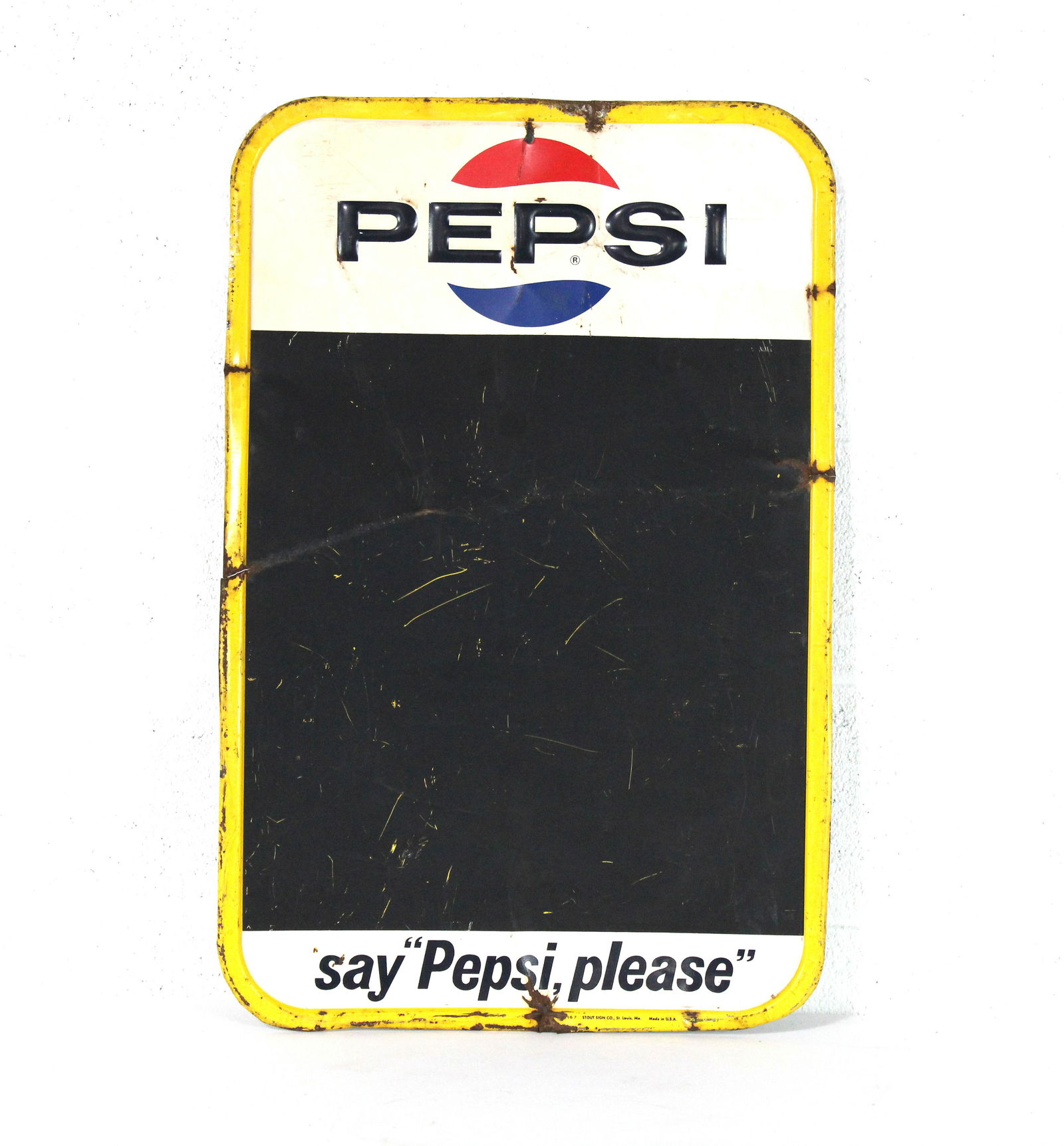 Pepsi Menu Board, Stout Sign Co. (1 of 3)