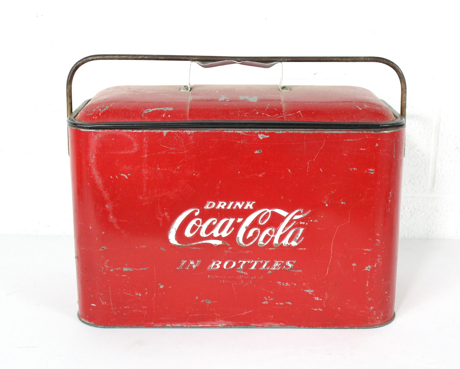 Coca Cola Picnic Cooler, Progess Refrigerator Co. (1 of 5)