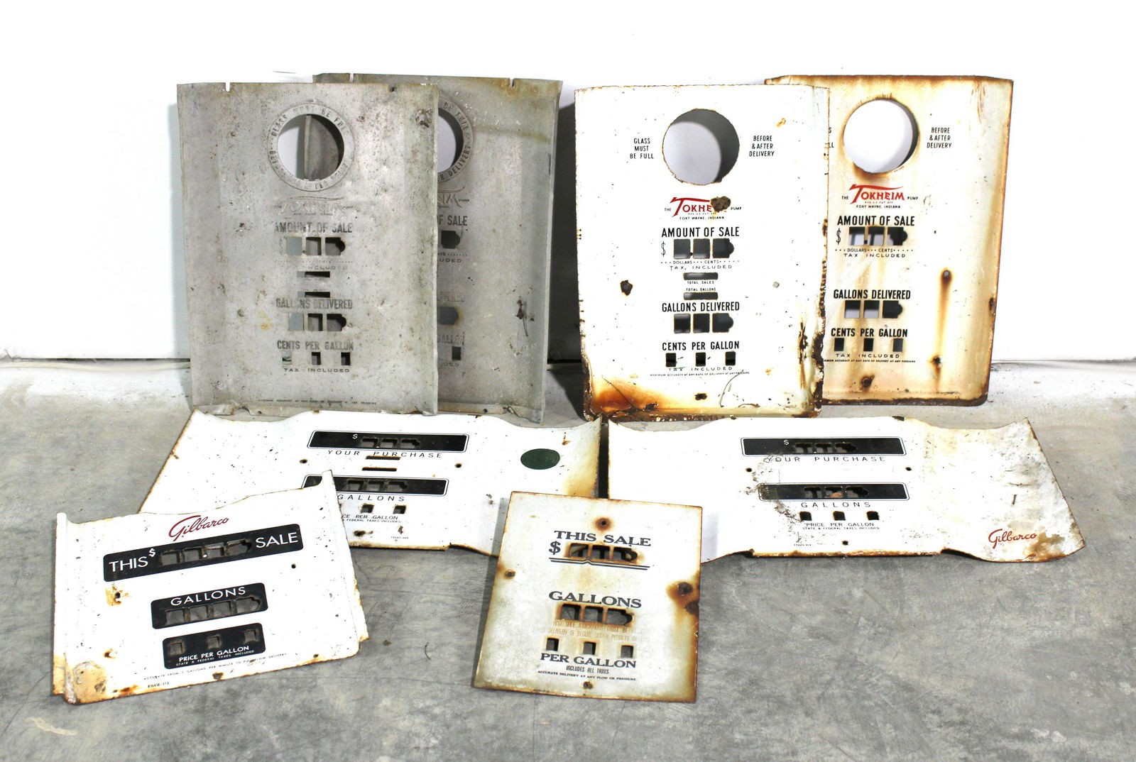 Gilbarco and Tokheim Pump Faces (1 of 1)