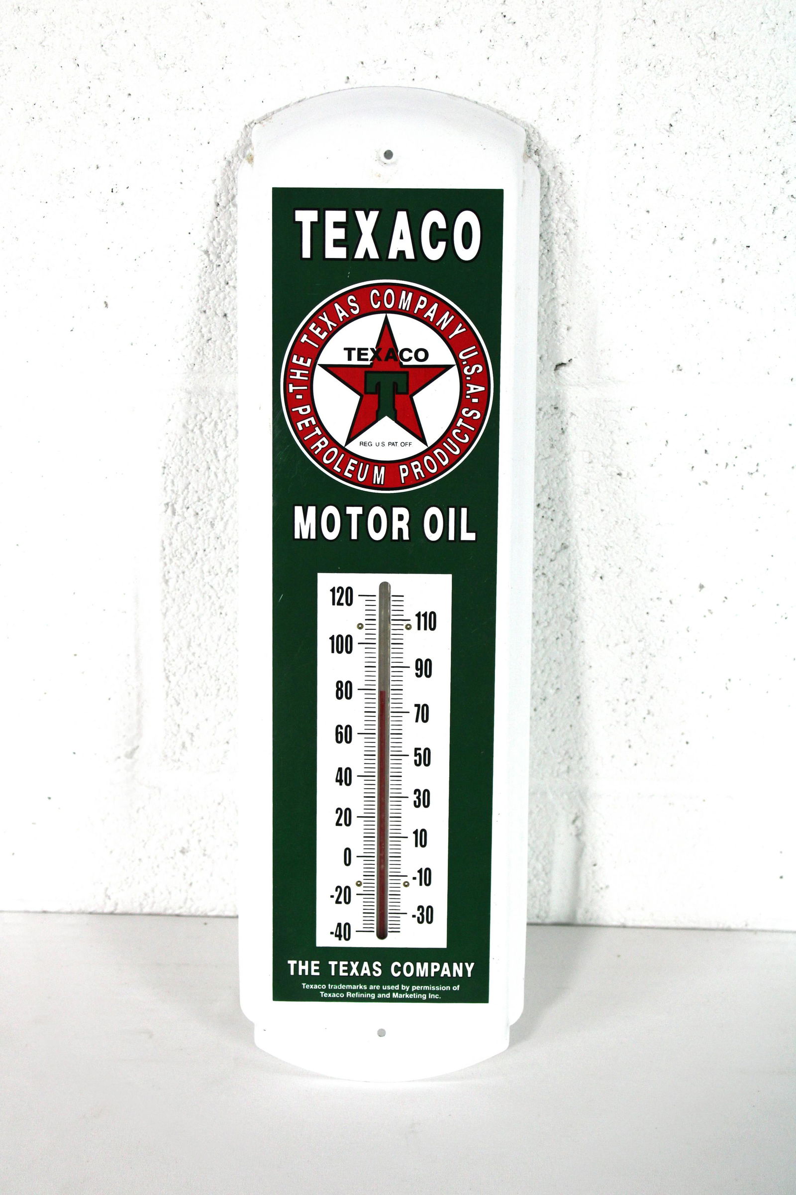 Texaco Motor Oil Thermometer (1 of 2)