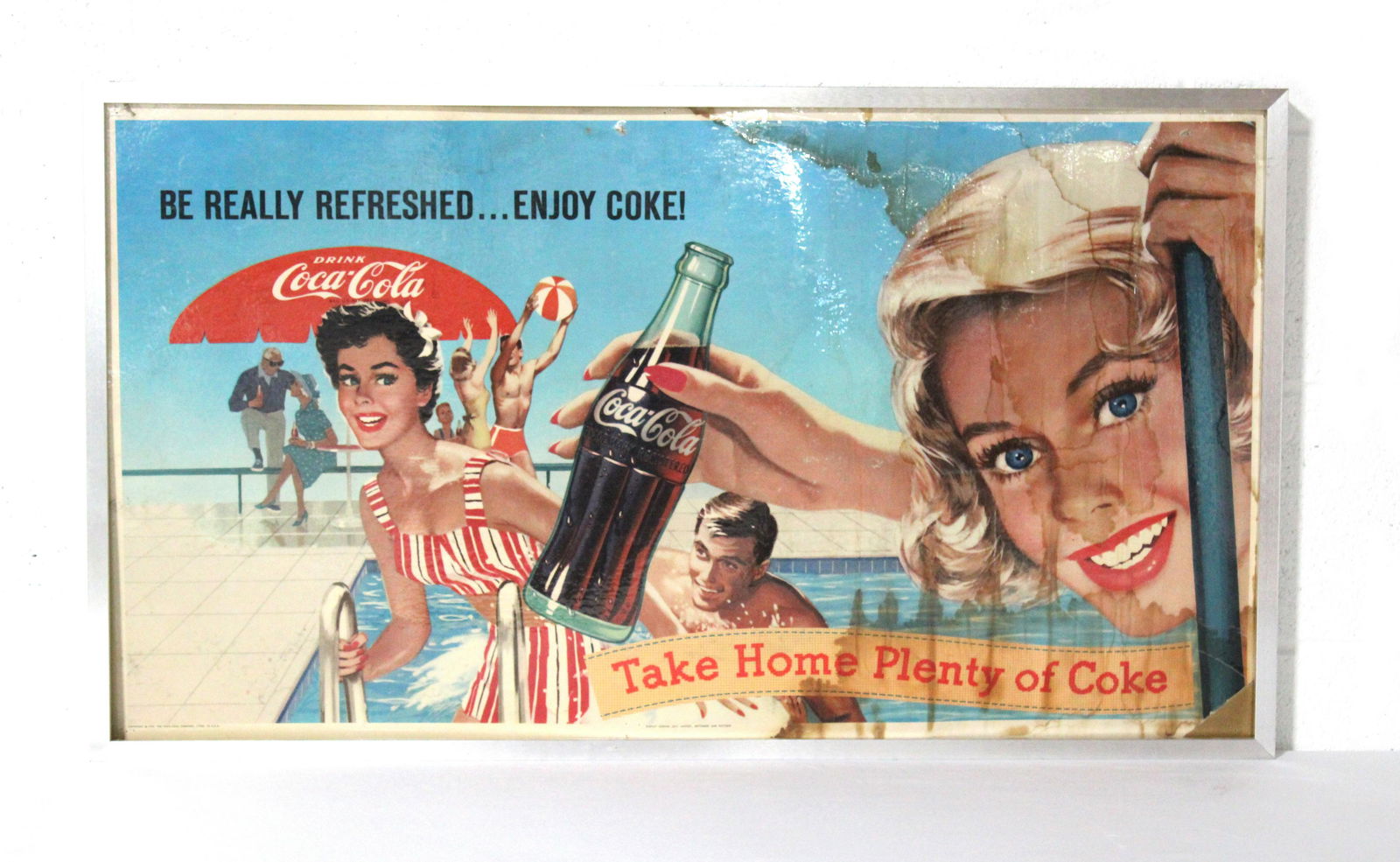 Coca Cola Framed Poster, 1959 (1 of 3)