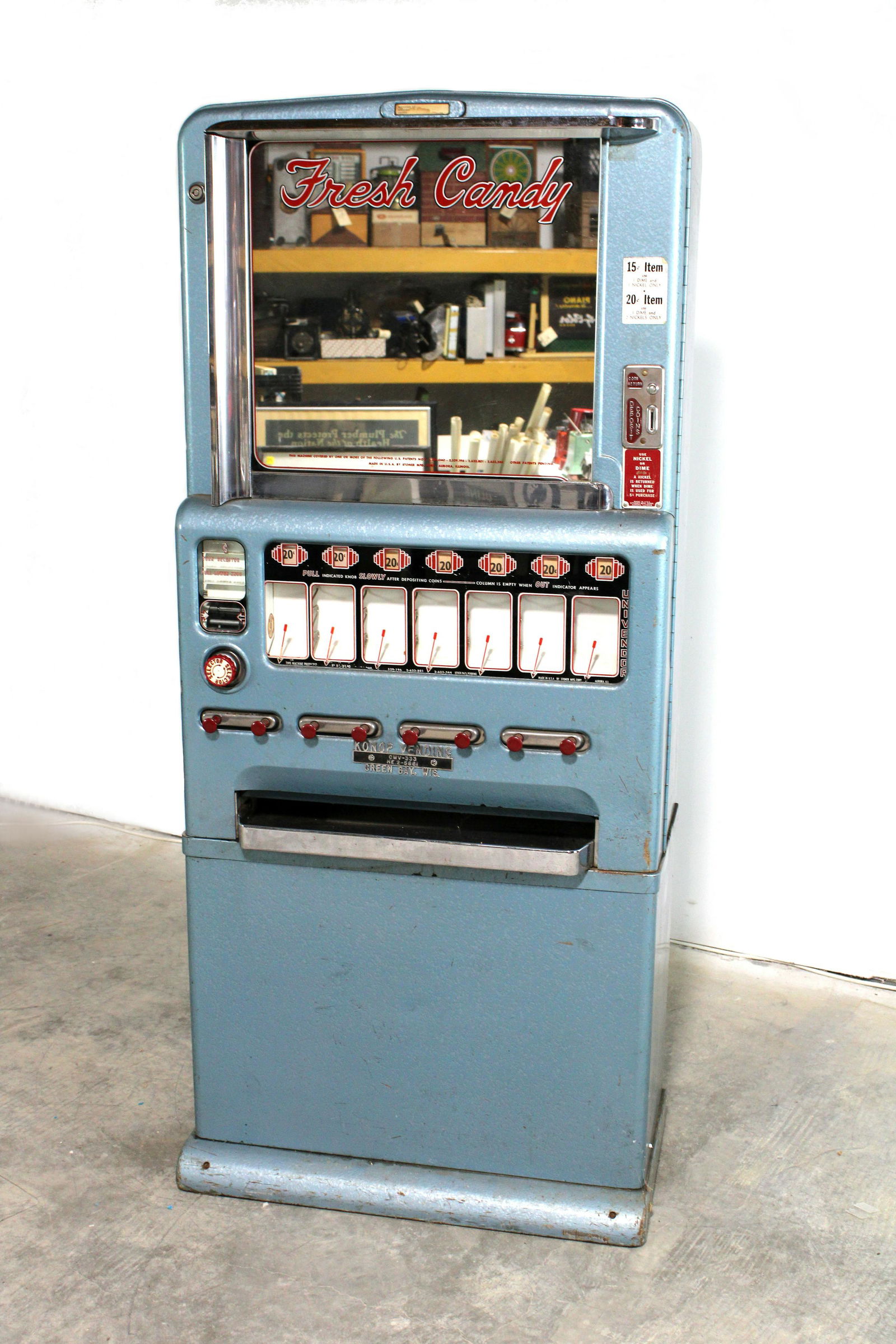 Multi Coin Stoner 180 Coin Op Candy Vending Machine (1 of 6)