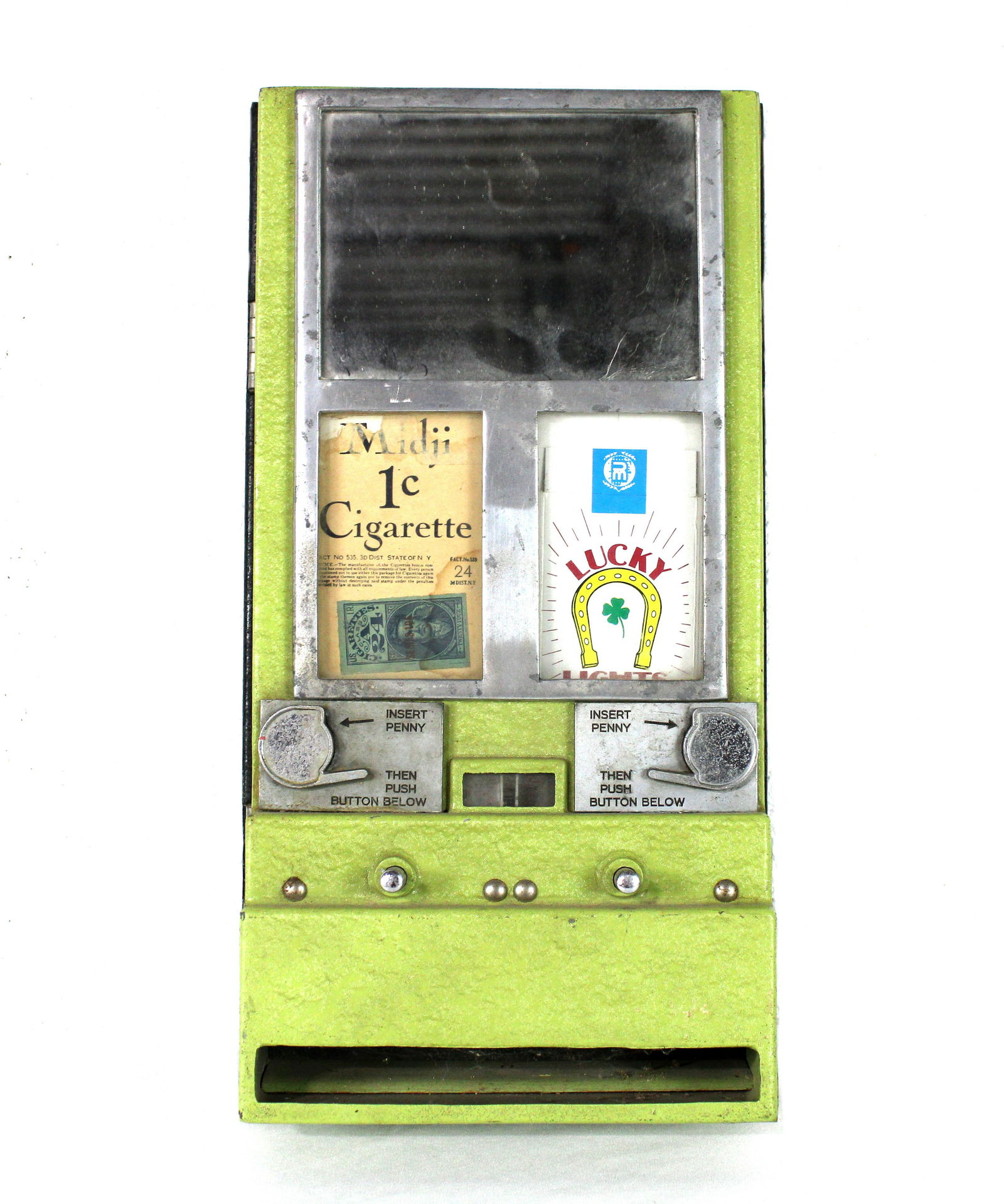 Midget One Cent Cigarette Coin Op Vendor (1 of 4)