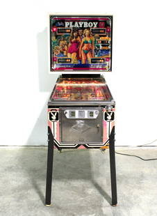 Bally Playboy Pinball Machine: Bally Playboy Pinball Machine, working. This item requires third party shipping or pickup arrangements to be made. Dimensions: 70.5 x 30.5 x 54