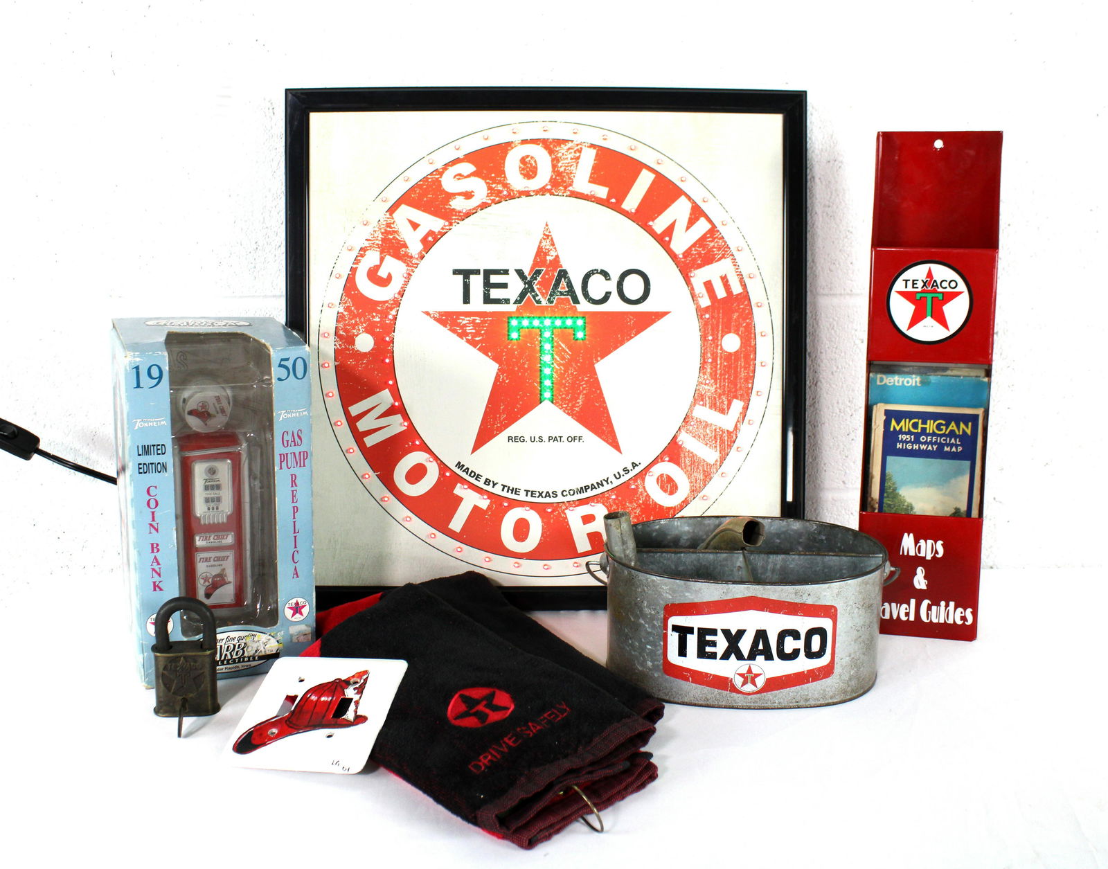 Texaco Themed Memorabilia (1 of 2)