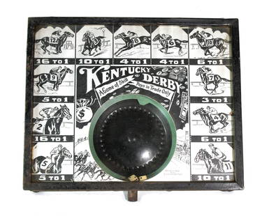 Kentucky Derby Dice Game: Kentucky Derby Dice Game. In-house shipping available. Dimensions: 2 x 10.5 x 8.5