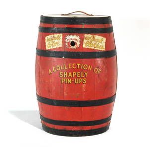 Exhibit Supply Coin Op Peep Show Barrel