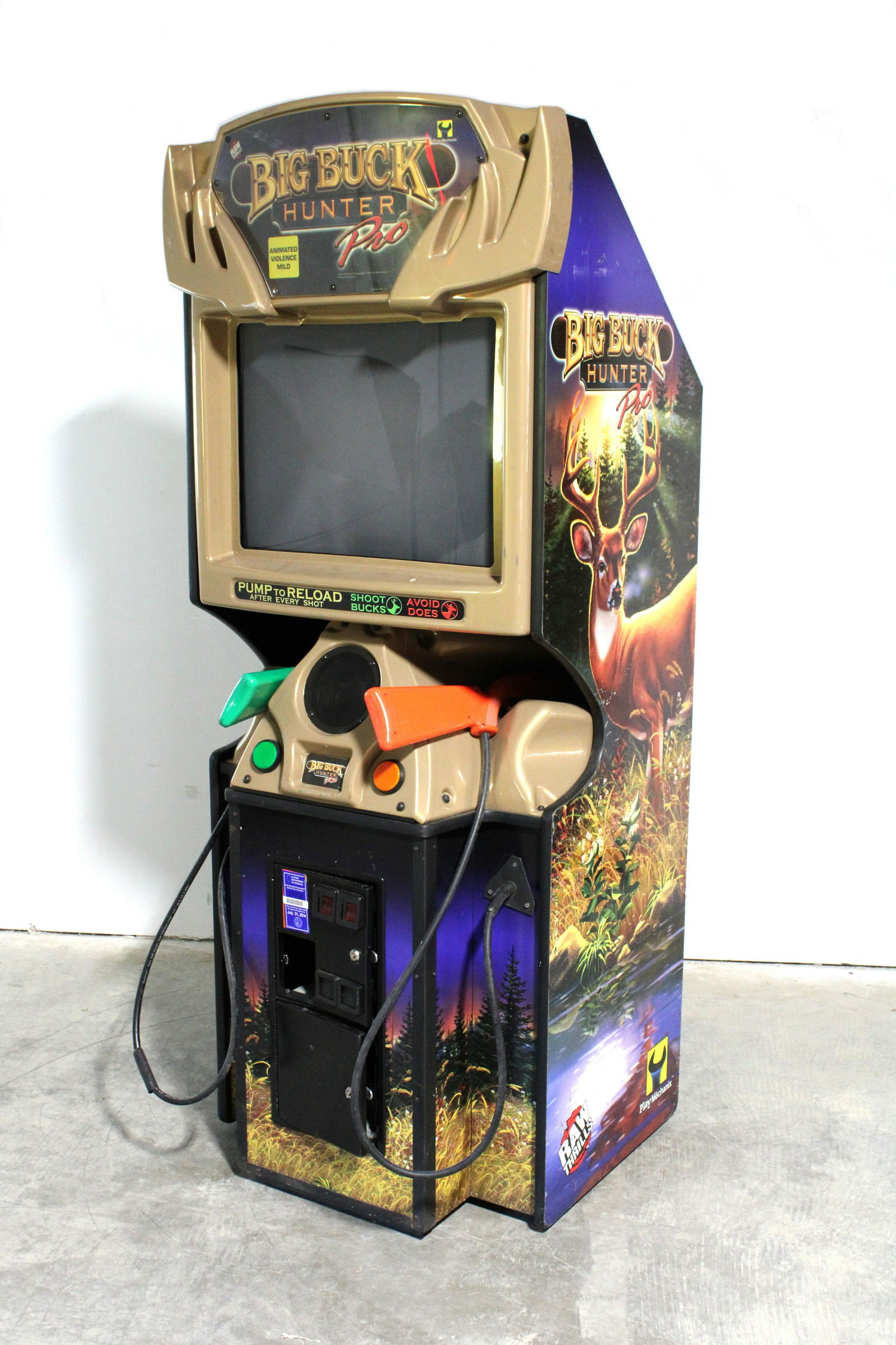 Raw Thrills Big Buck Hunter Pro Arcade Game (1 of 3)