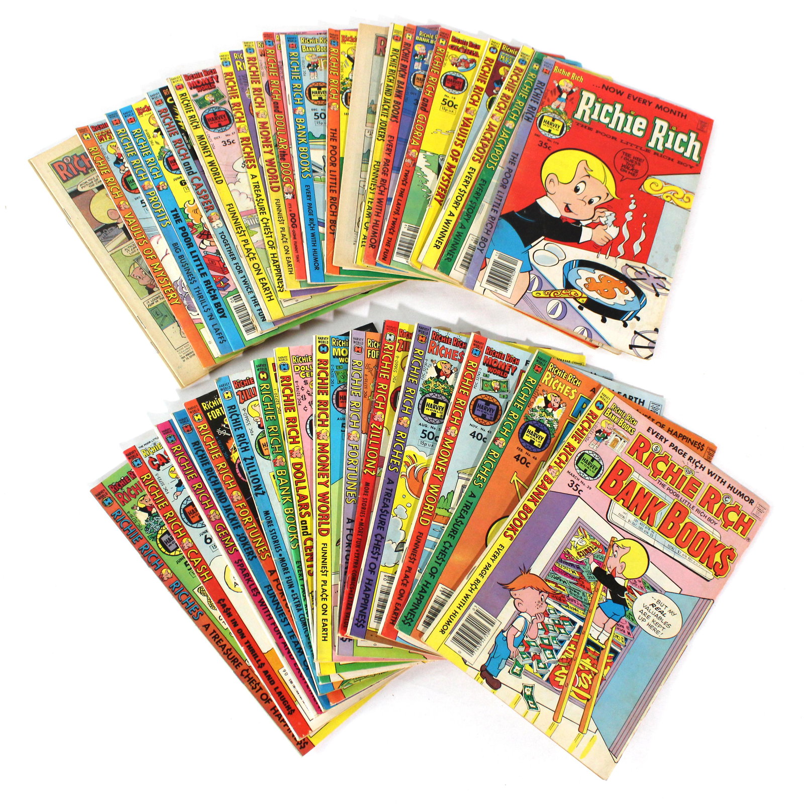 Richie Rich Assorted Comic Books (1 of 1)