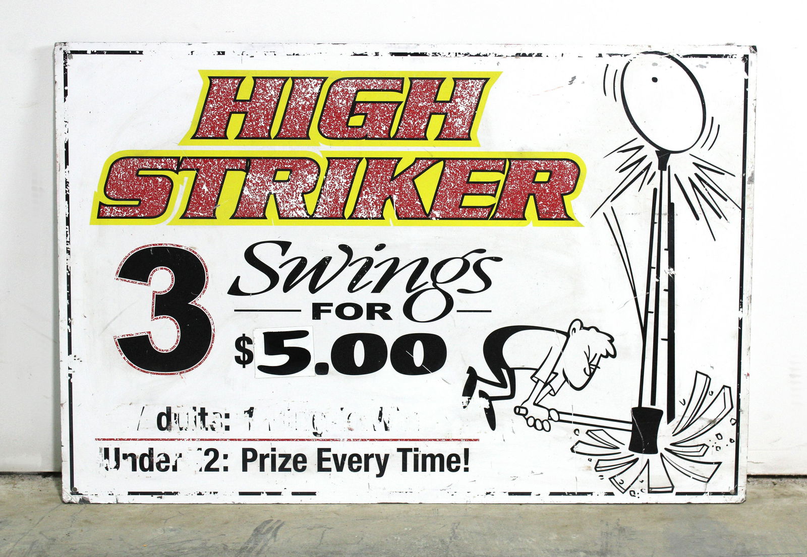 High Striker Carnival Sign (1 of 1)