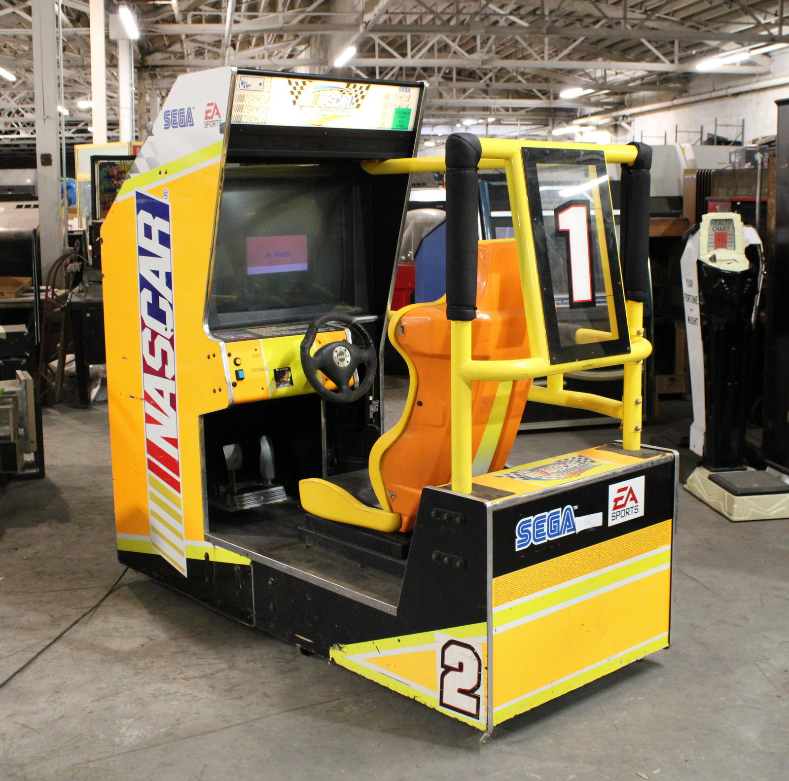 Sega Nascar Sit Down Racing Arcade (1 of 3)