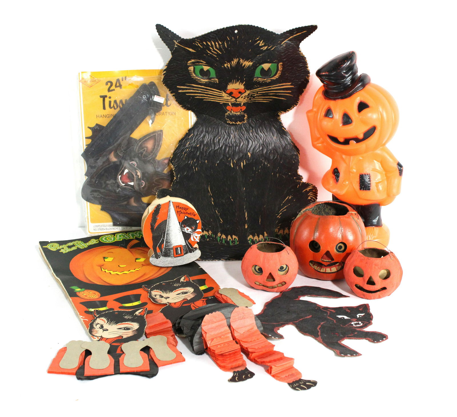 Halloween Decorations incl. German Jack-o-Lanterns (1 of 3)