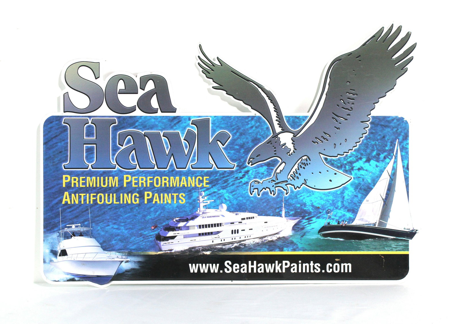 Sea Hawk Paints Tin Tac Sign (1 of 1)