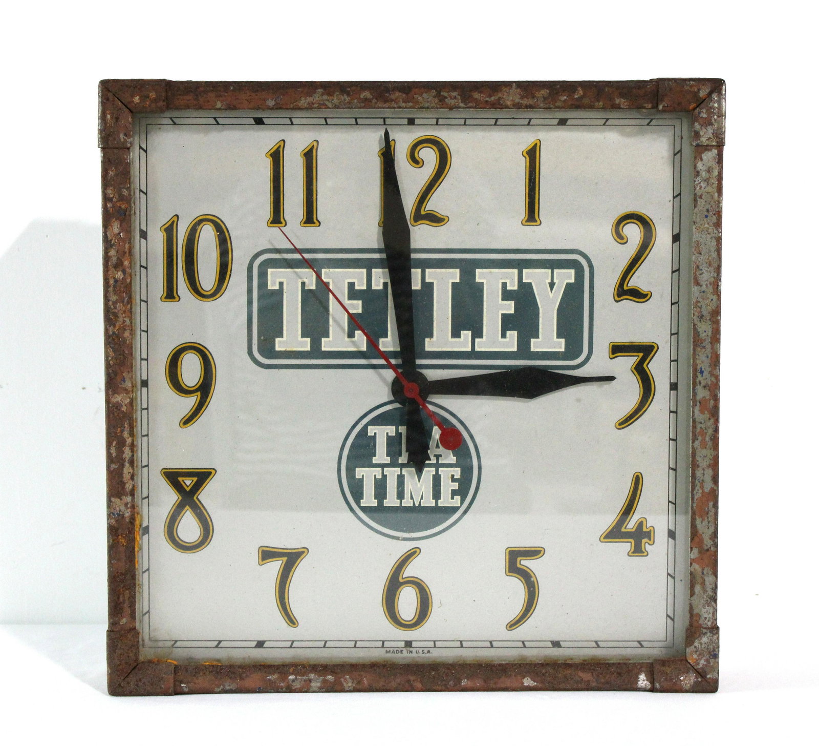 Tetley Tea Advertising Clock (1 of 4)