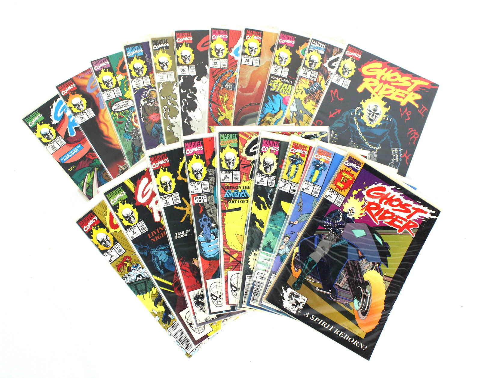 Marvel Ghost Rider Comics, Complete Set Issues #1-19 (1 of 1)