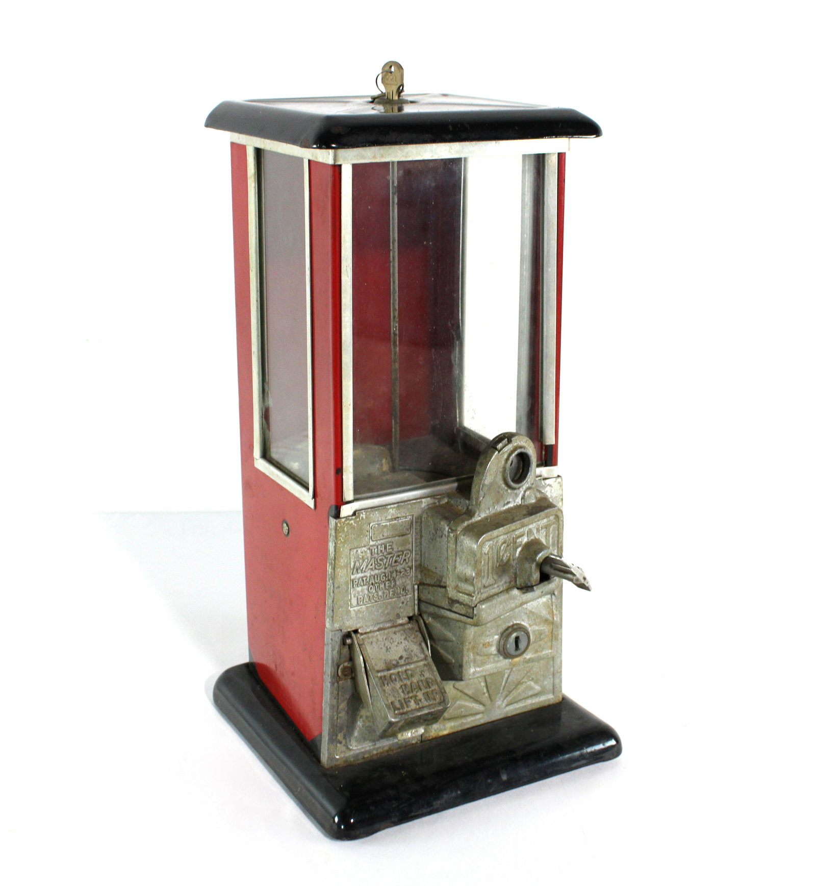 Norris Mfg. "Master" Coin Op 1 Cent Gumball Vendor (1 of 5)