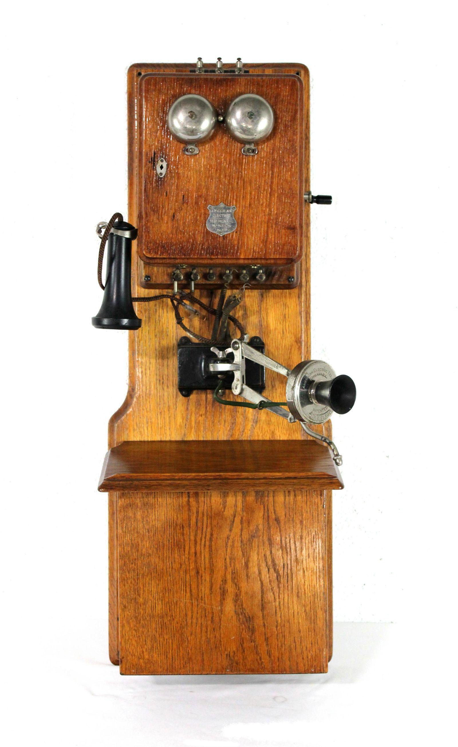 American Electric Chicago Double Box Phone (1 of 8)