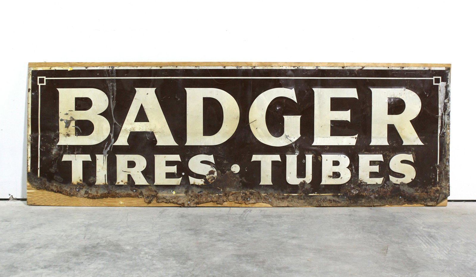 Badger Tires Tubes Tin Sign (1 of 1)