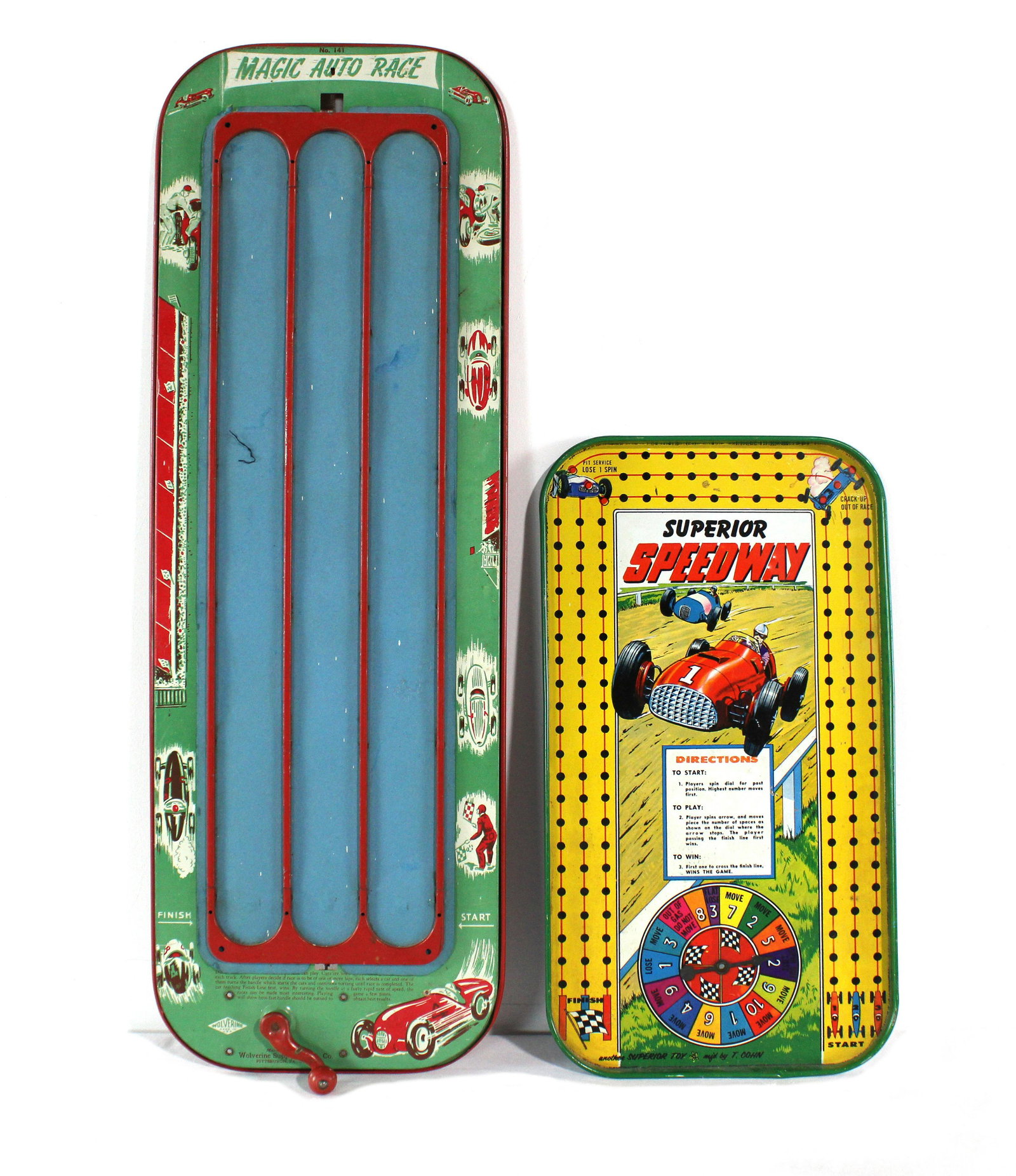 Superior Speedway and Wolverine Supply Tin Toys (1 of 1)