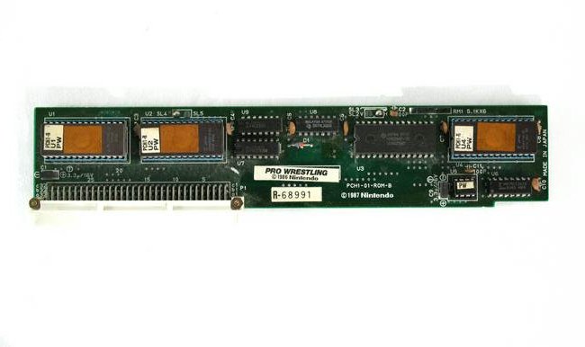 Nintendo Pro Wrestling Playchoice Arcade Cartridge (1 of 2)