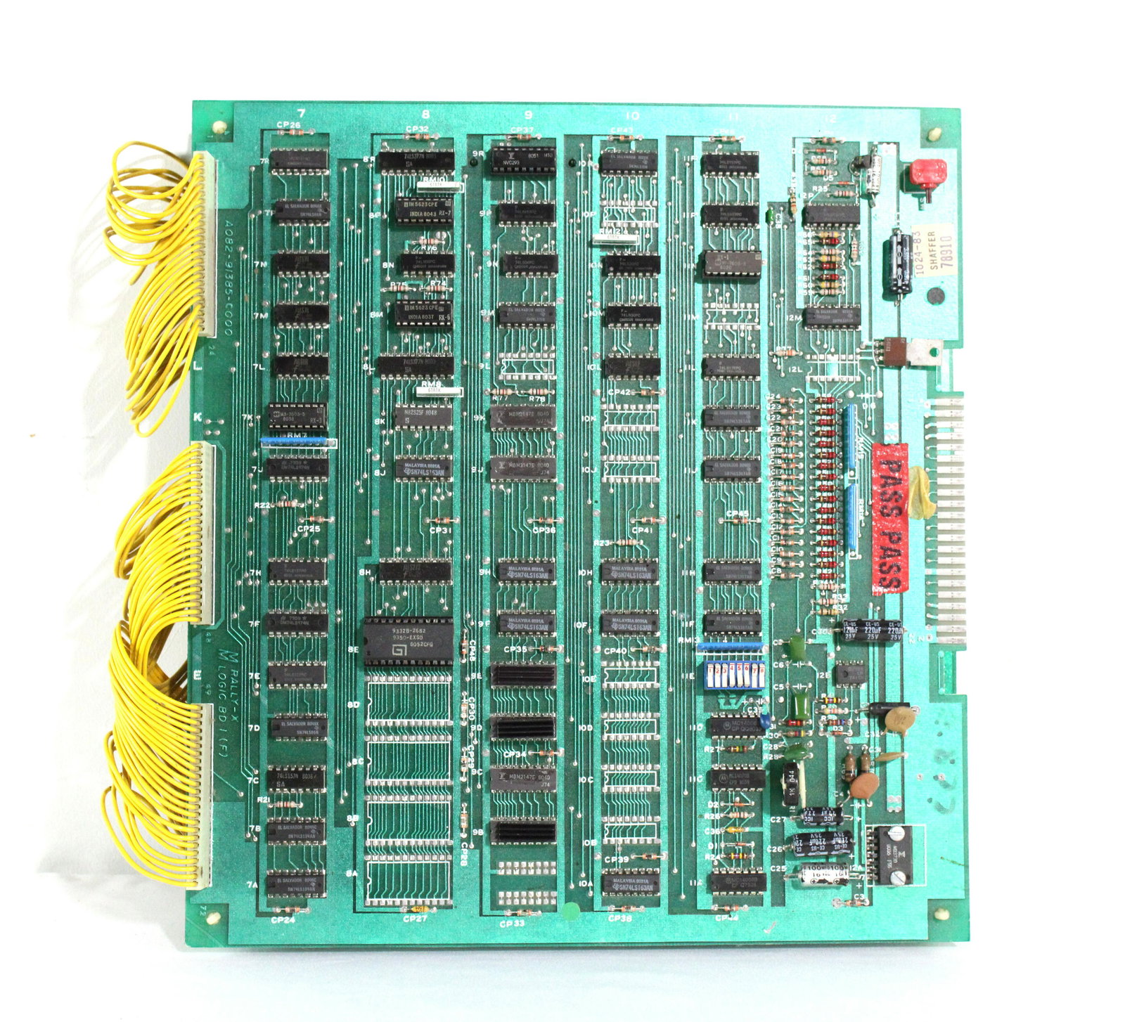 Midway Rally-X Arcade Game Board Set (1 of 2)