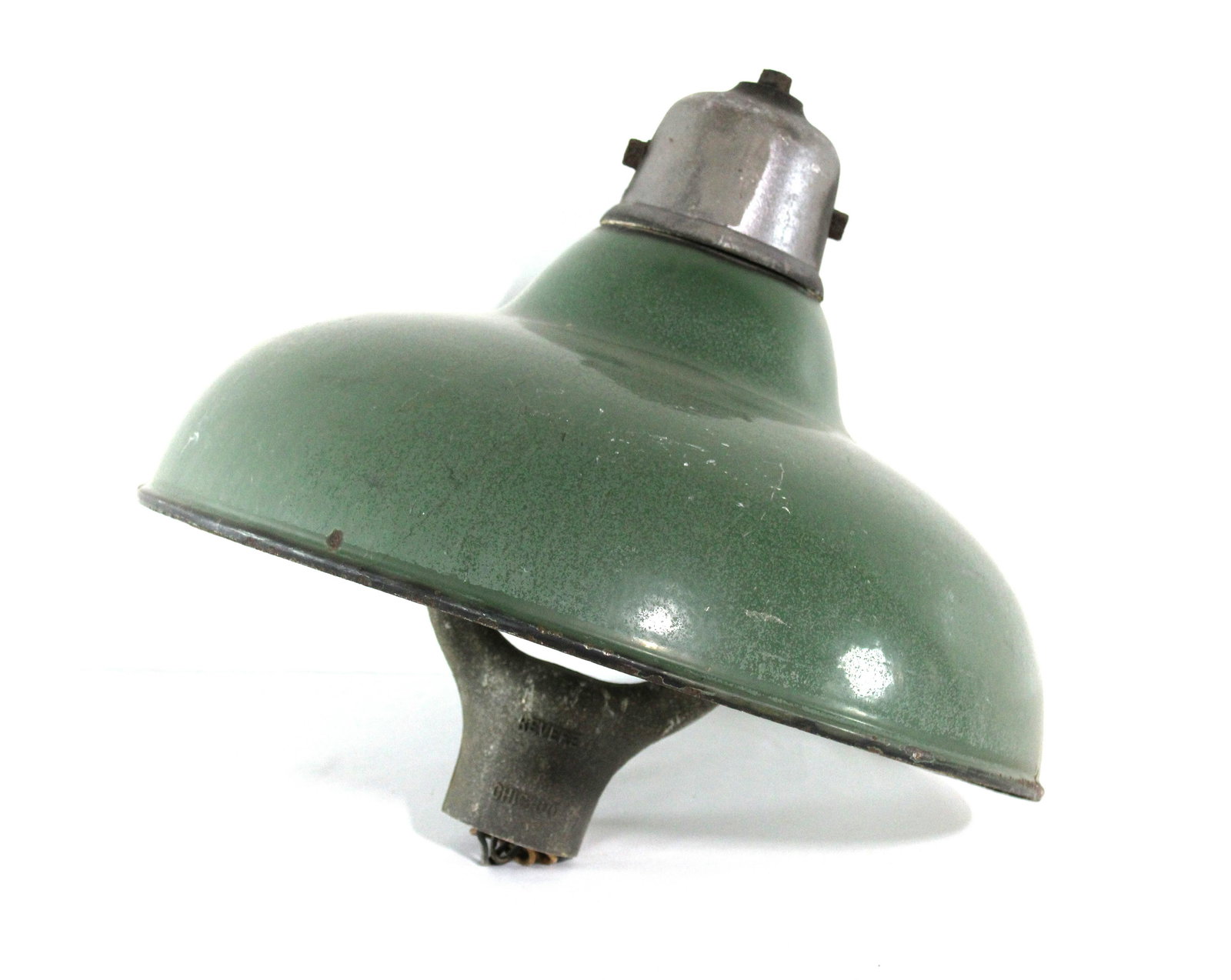 Porcelain Gas Pump Top Light from Wayne 60 (1 of 2)