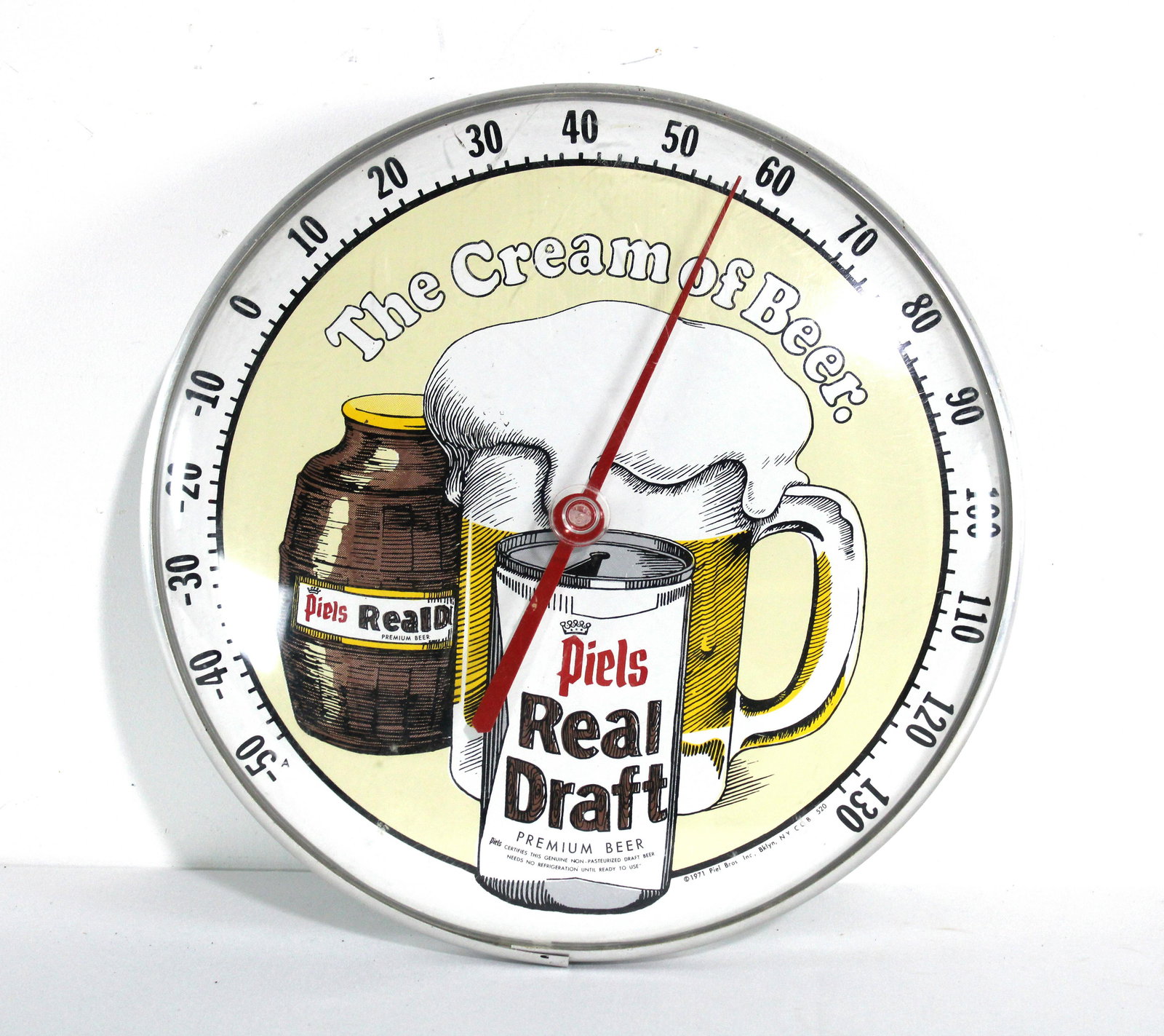 Piels Cream of Beer Advertising Thermometer (1 of 2)