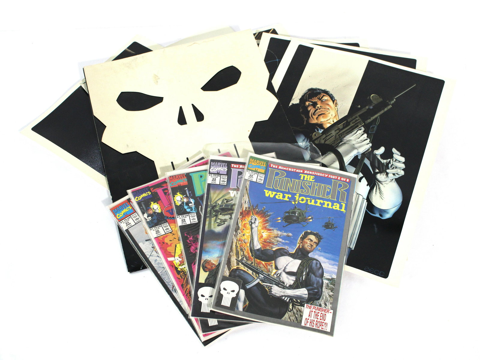 Marvel's Punisher Comics and Art Portfolio (1 of 3)