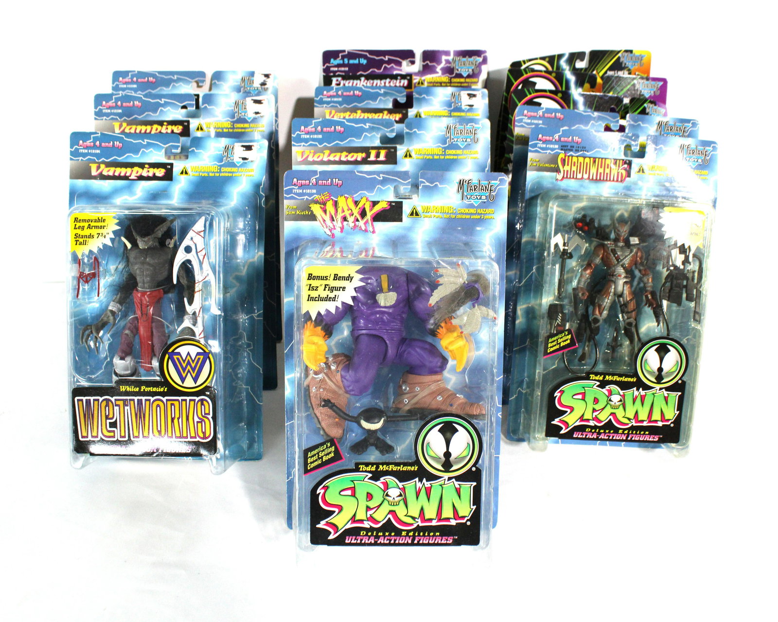NIB Todd McFarlane's Spawn Toys, Lot 1 (1 of 1)