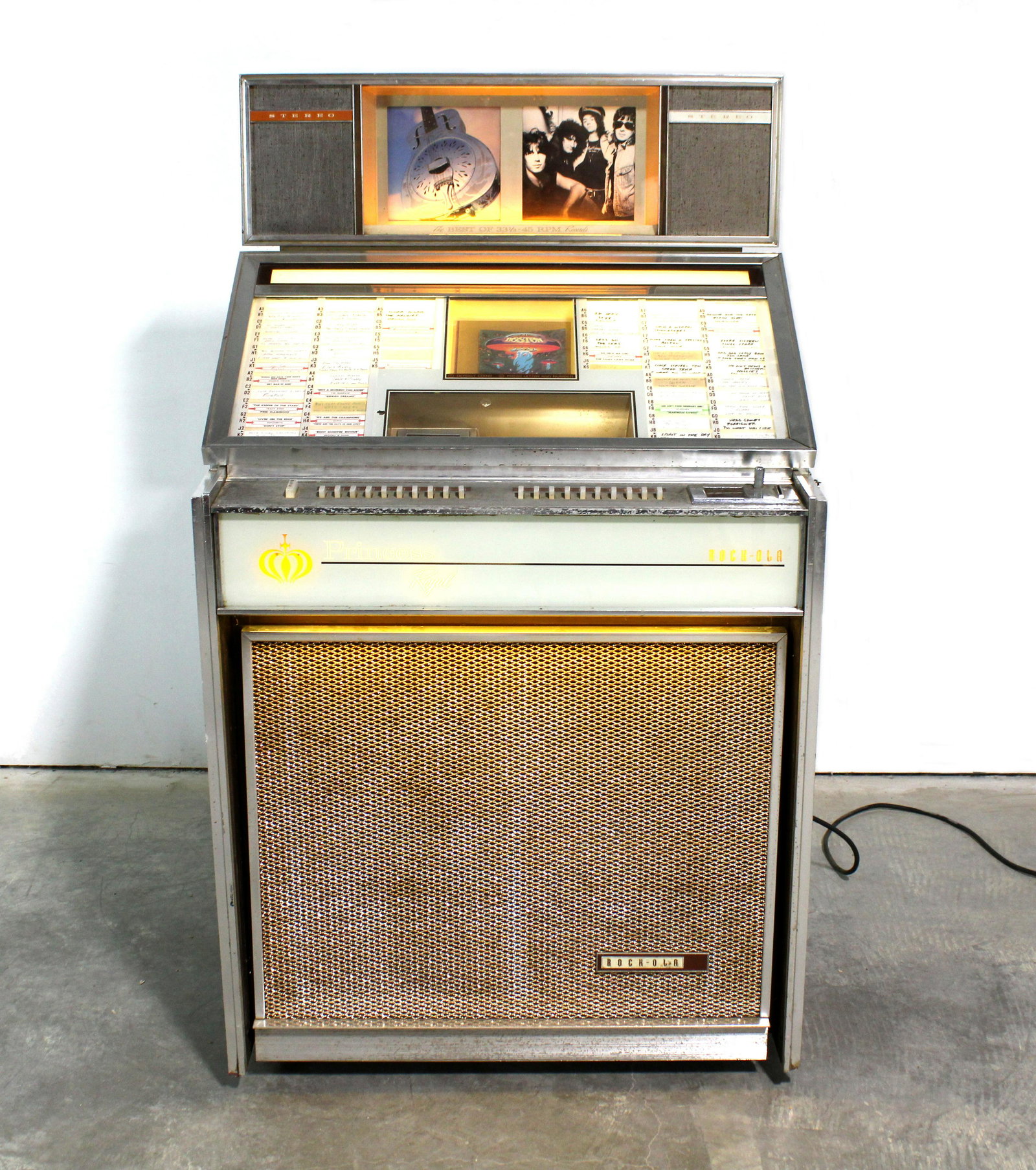 Rockola Princess Royal Model 424 Jukebox (1 of 6)