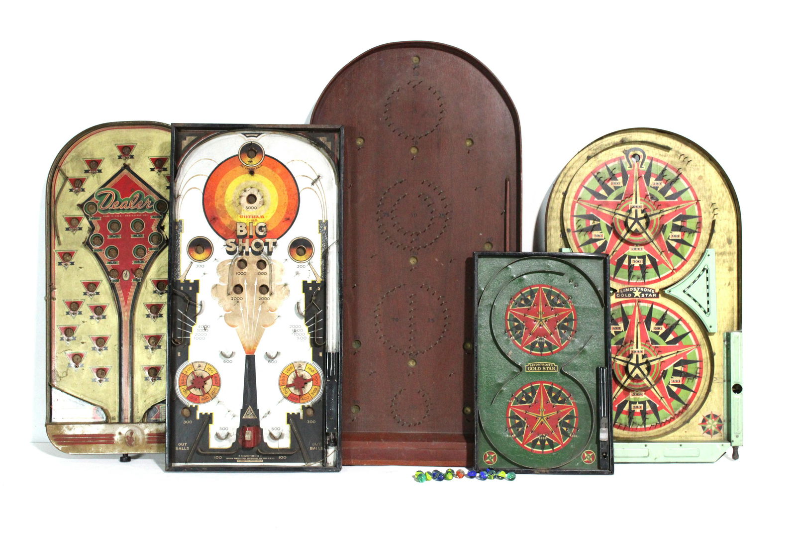 Poosh Em Up Table Top Games inc. Big Shot (1 of 2)