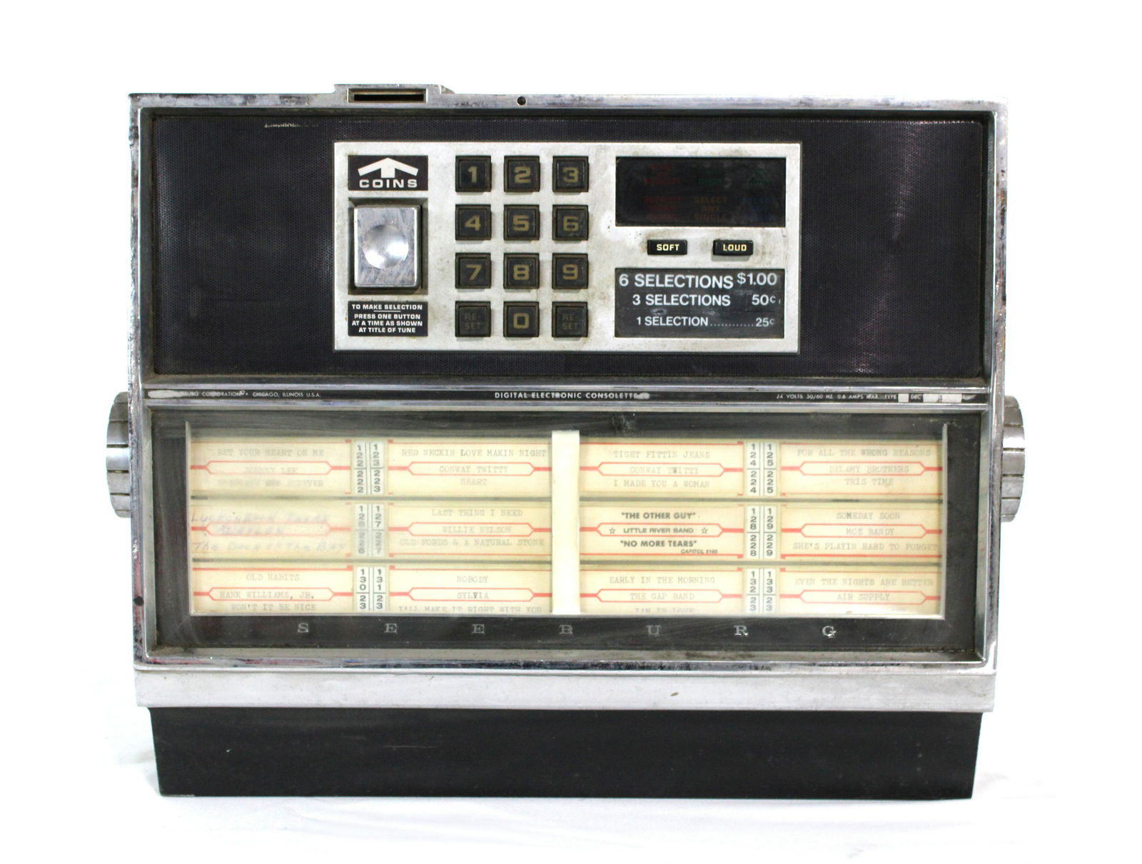 Seeburg Consolette Coin Op Wallbox (1 of 2)