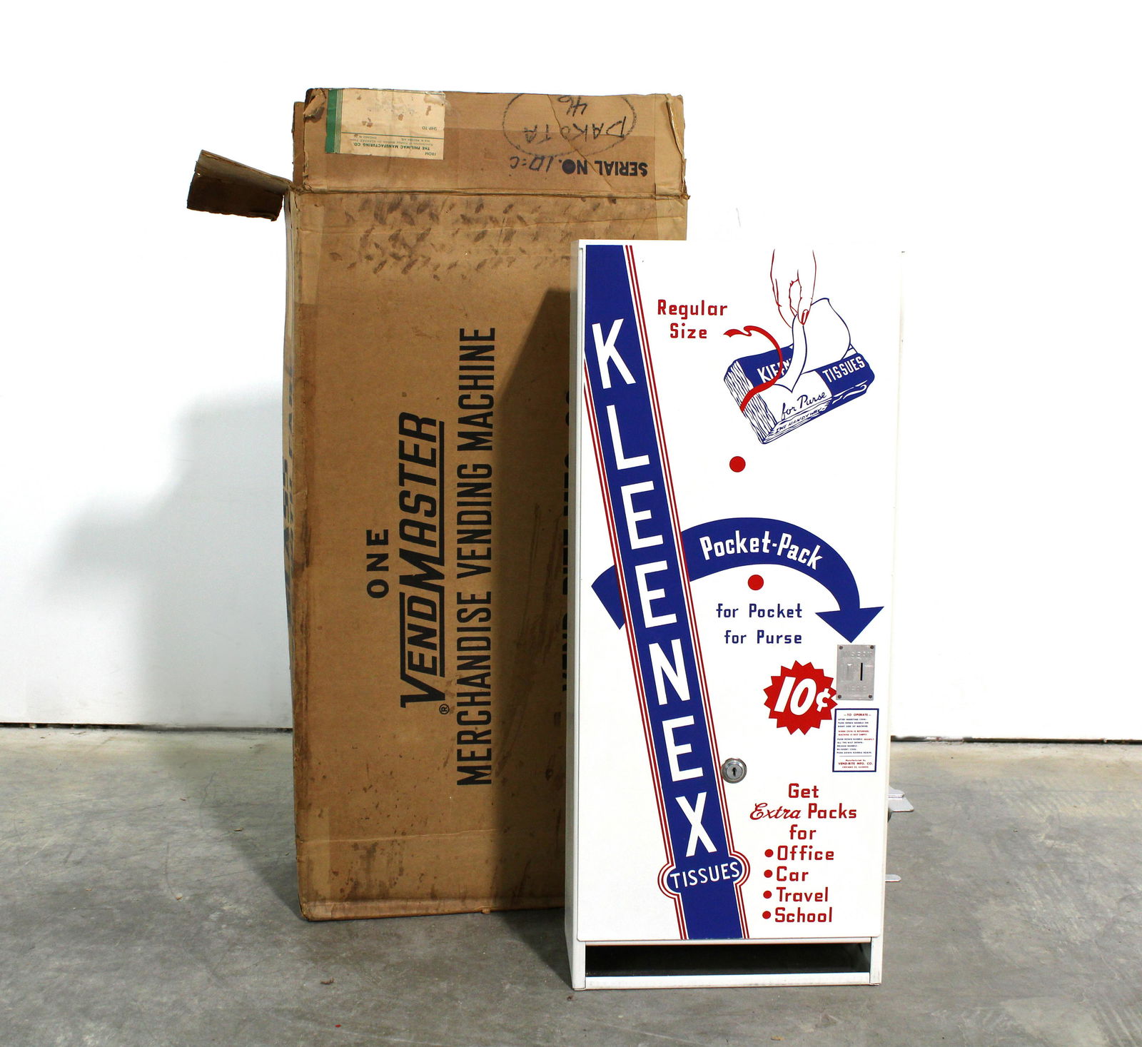 NOS Kleenex Vending Machine by Vendmaster (1 of 2)