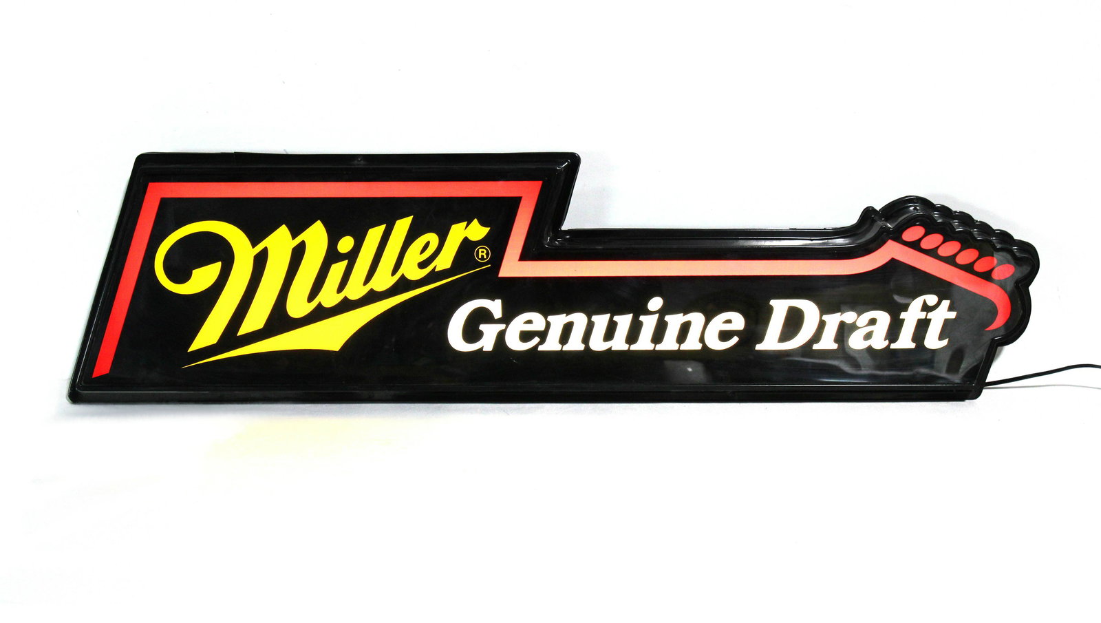 Miller Genuine Draft Light Up Guitar Sign (1 of 1)