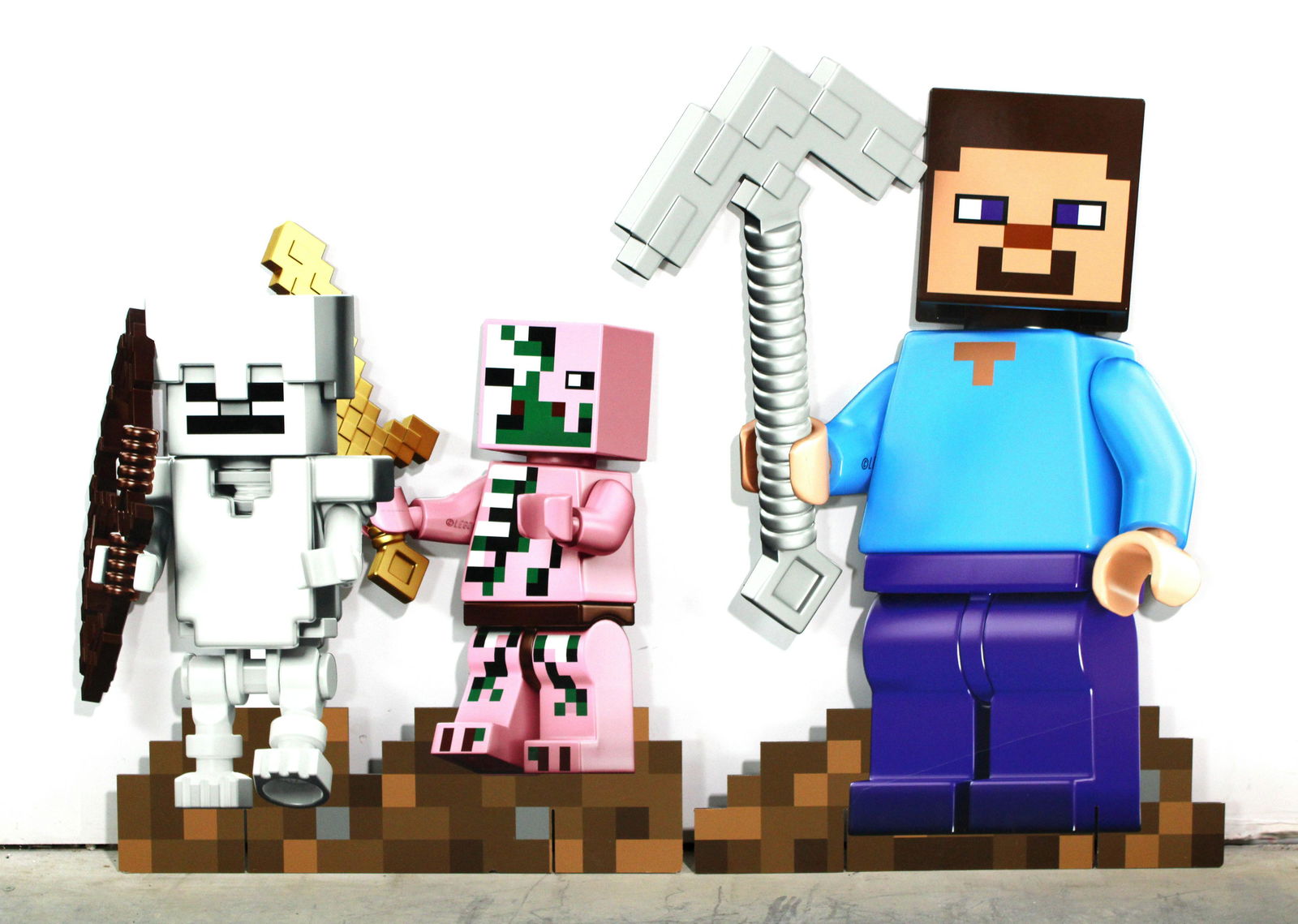 Lego Minecraft Store Displays (1 of 2)