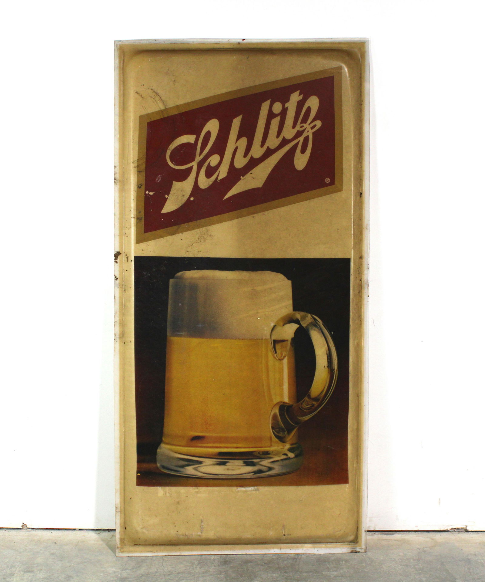 6 FT Schlitz Beer Sign (1 of 2)