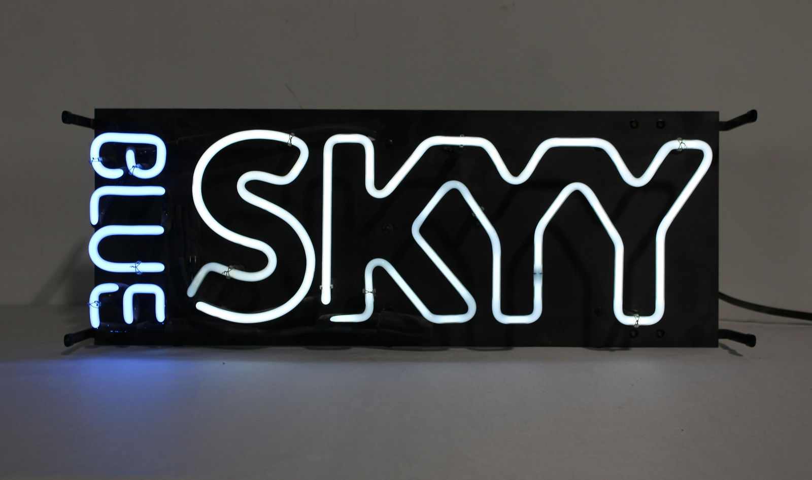 Blue Skyy Neon Sign (1 of 2)