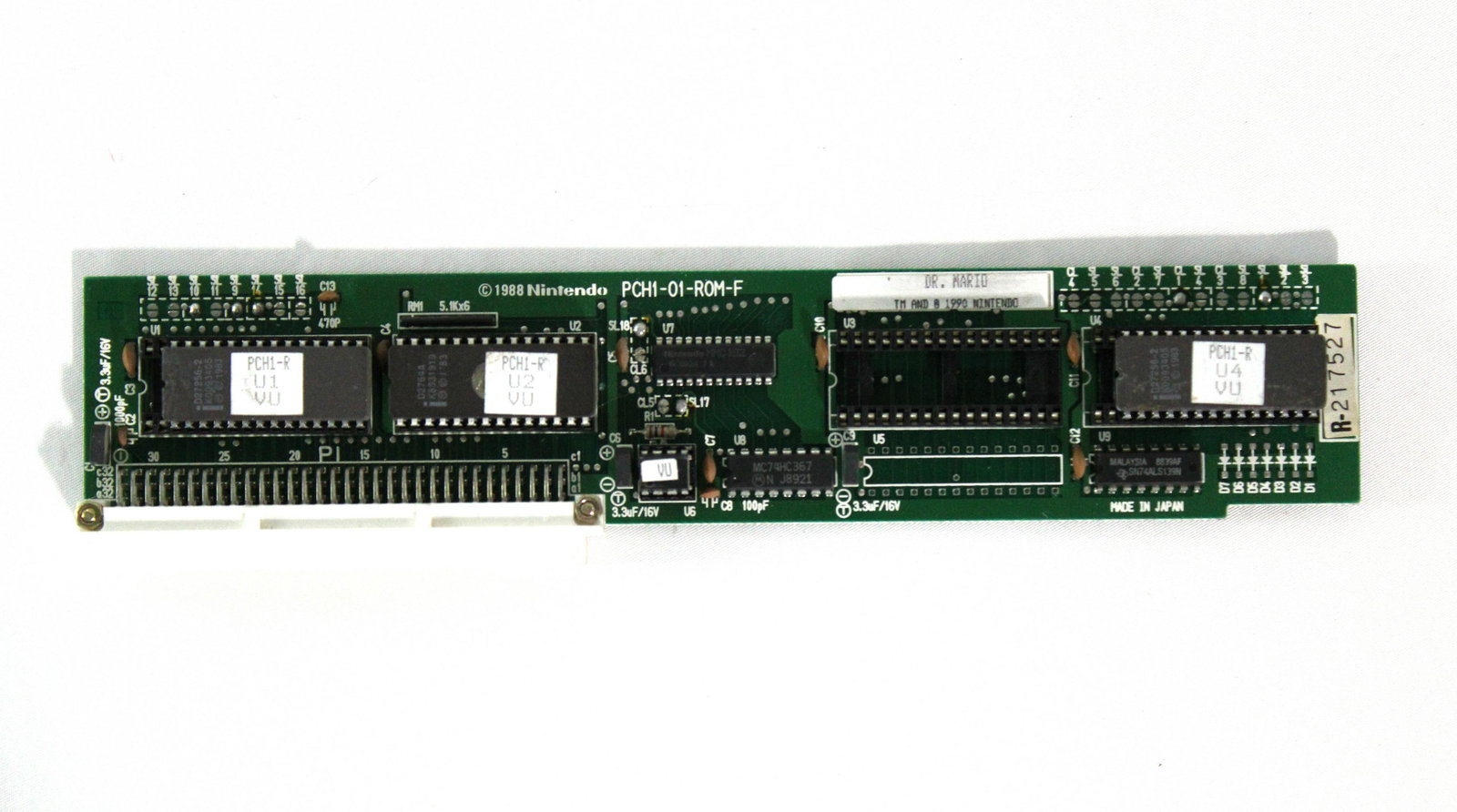 Dr. Mario Nintendo Playchoice Arcade Cartridge (1 of 1)