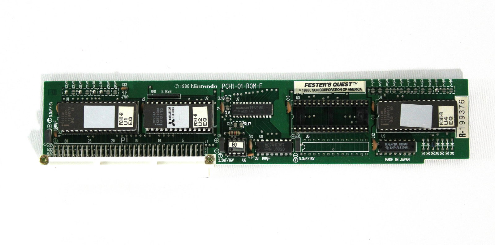 Fester's Quest Nintendo Playchoice Arcade Cartridge (1 of 1)