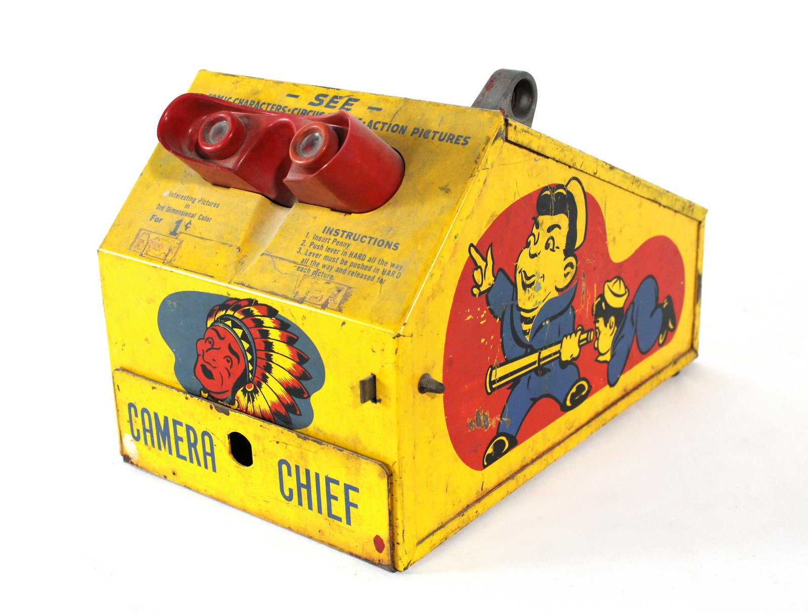 Coin Operated ASCO Camera Chief Stereo Viewmaster, 1940 (1 of 3)