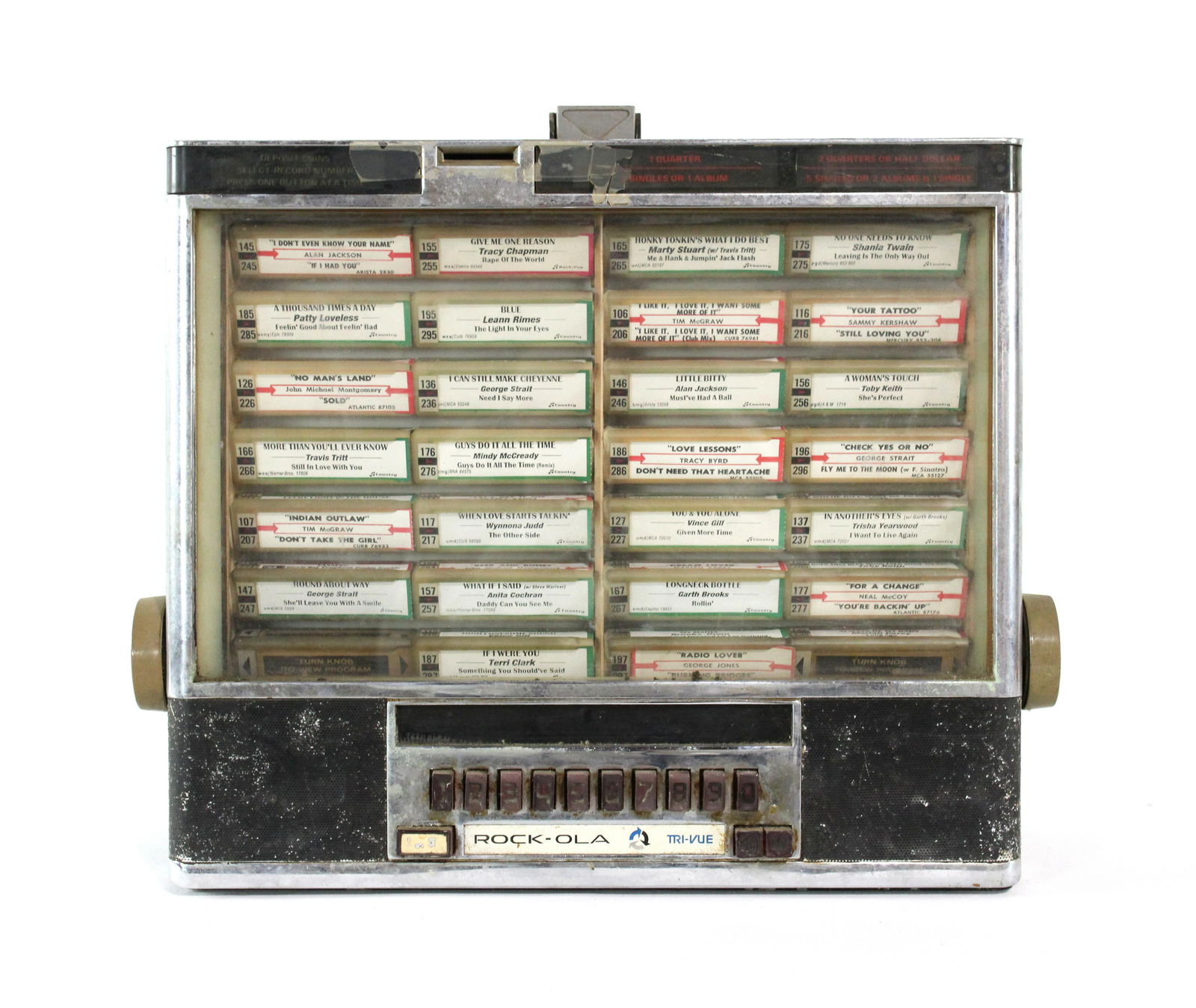 Rockola Tri-Vue Coin Op Wallbox (1 of 2)