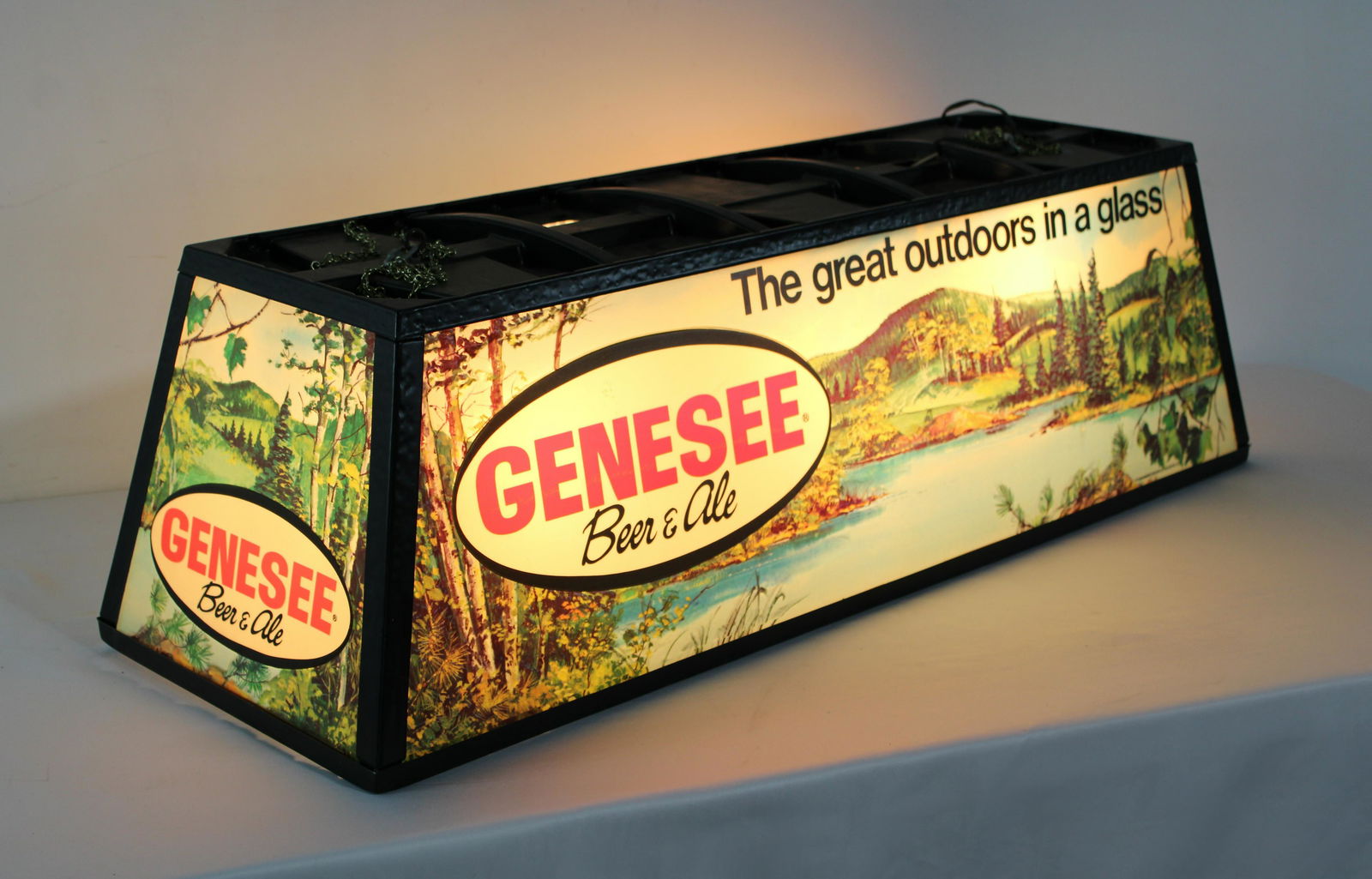 Genesee Beer Pool Table Advertising Light (1 of 4)