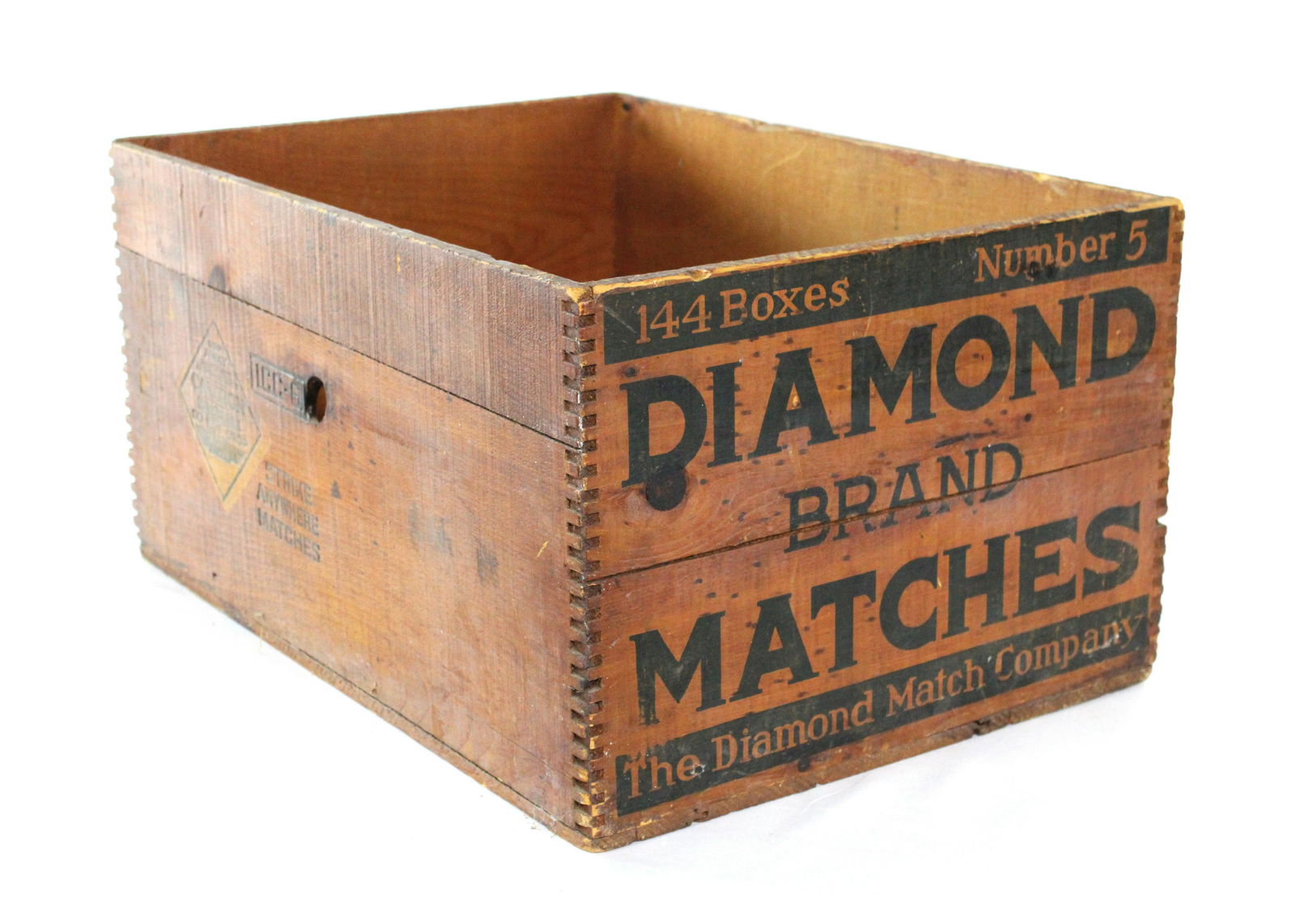 Diamond Brand Match Box Crate (1 of 3)