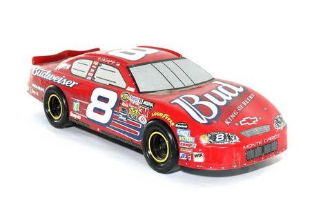 3.5FT NASCAR Dale Earnhardt Jr #8 Model Car: 3.5FT NASCAR Dale Earnhardt Jr #8 Model Car. Plastic. This item requires third party shipping or pickup arrangements to be made. Dimensions: 12 x 16 x 42