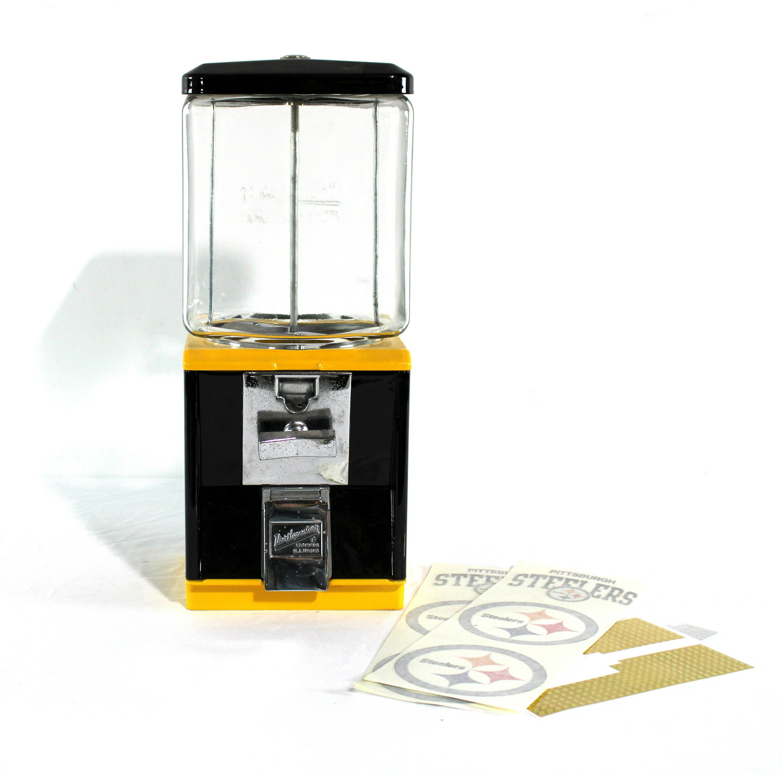 Northwestern Model 60 Gumball Vendor w/ Steelers Decals (1 of 4)