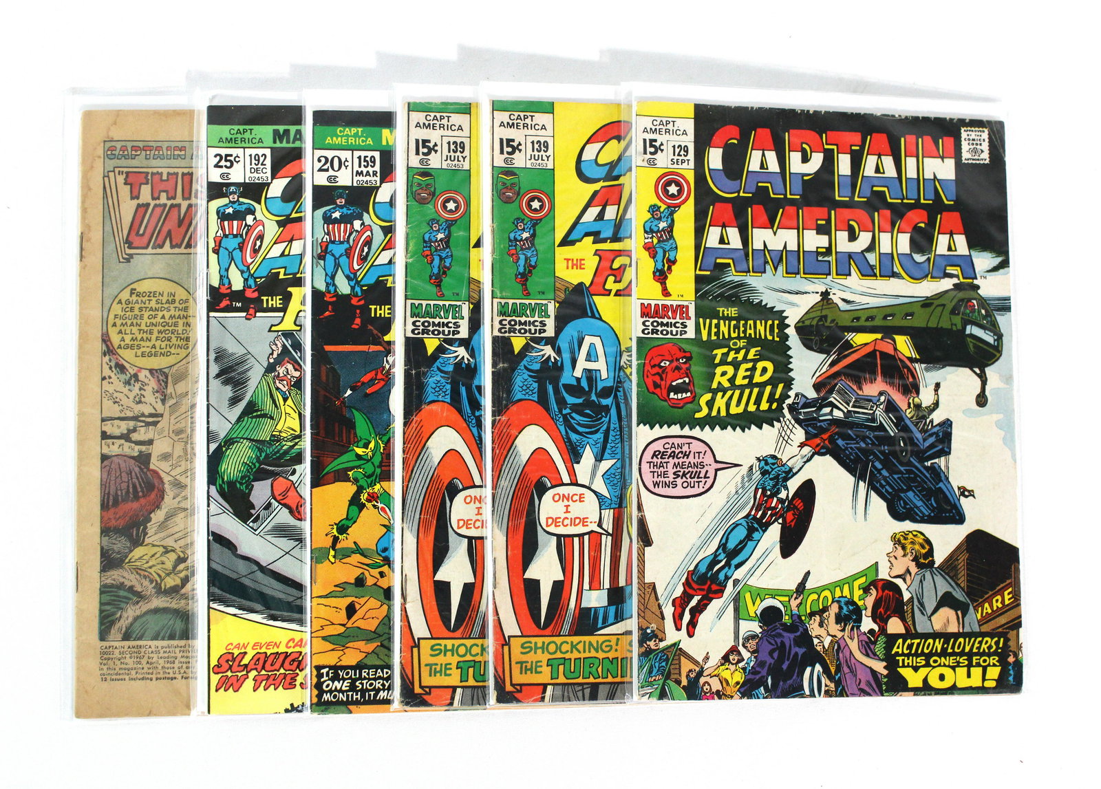 Marvel Comics Captain America Comic Books (1 of 1)