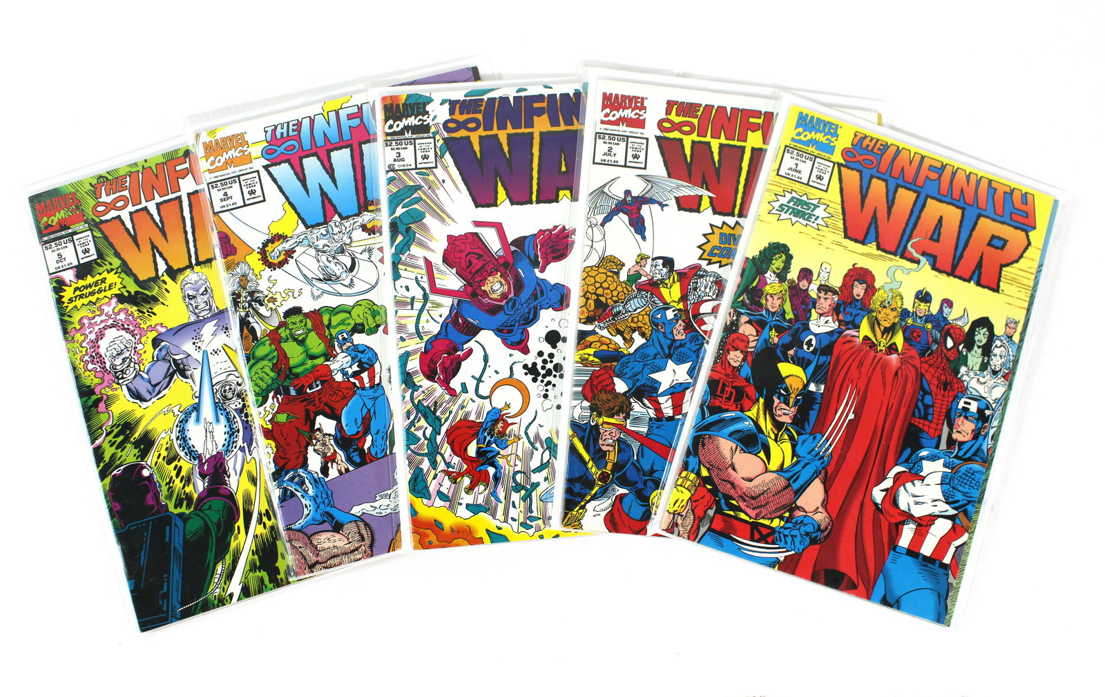 Marvel Comics The Infinity War Comic Books, Issues 1-5 (1 of 1)