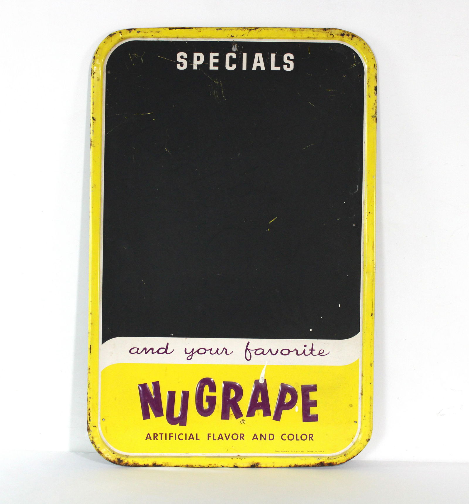 NuGrape Soda Menu Board (1 of 3)