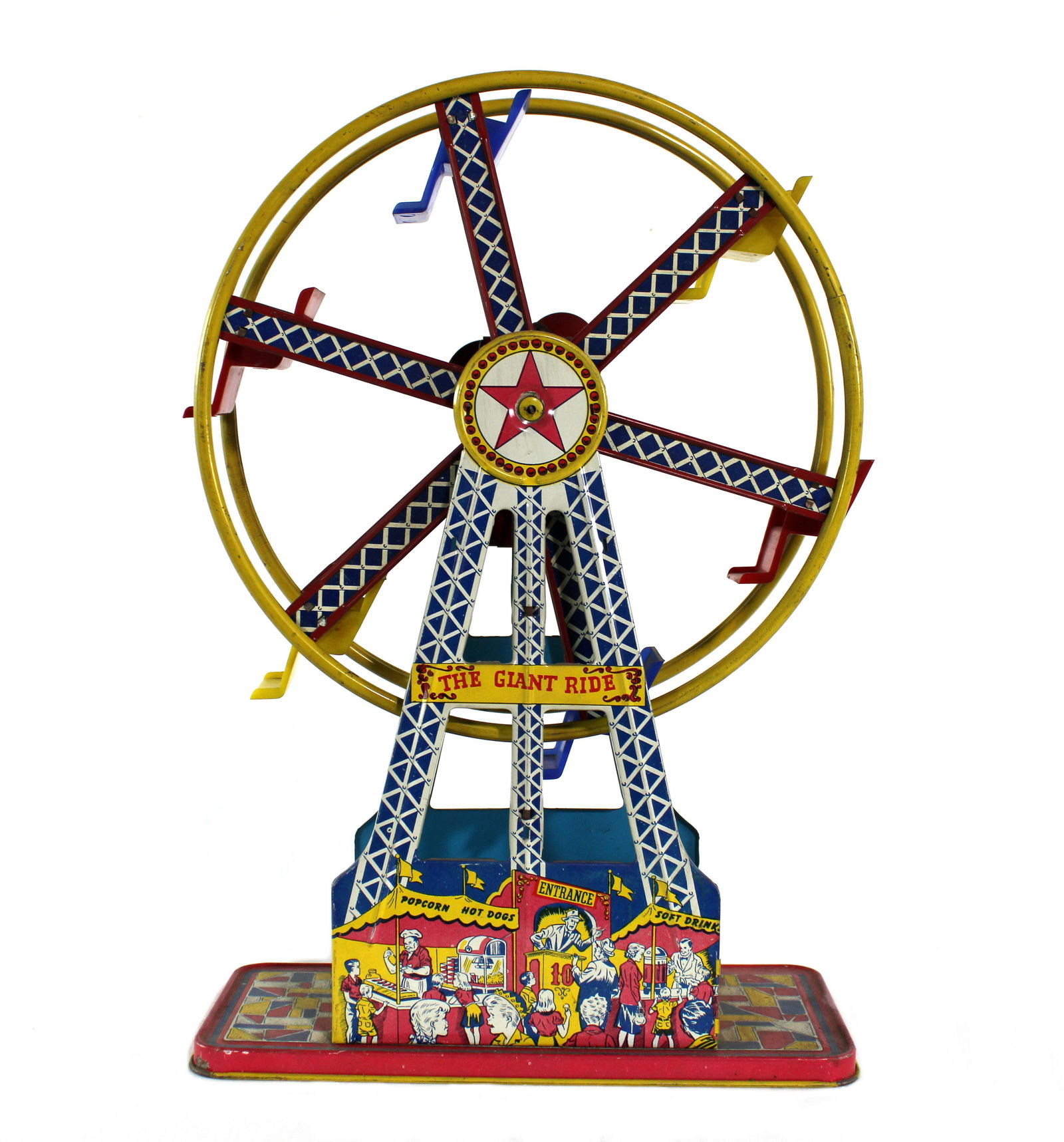 Tin Ferris Wheel Toy (1 of 2)